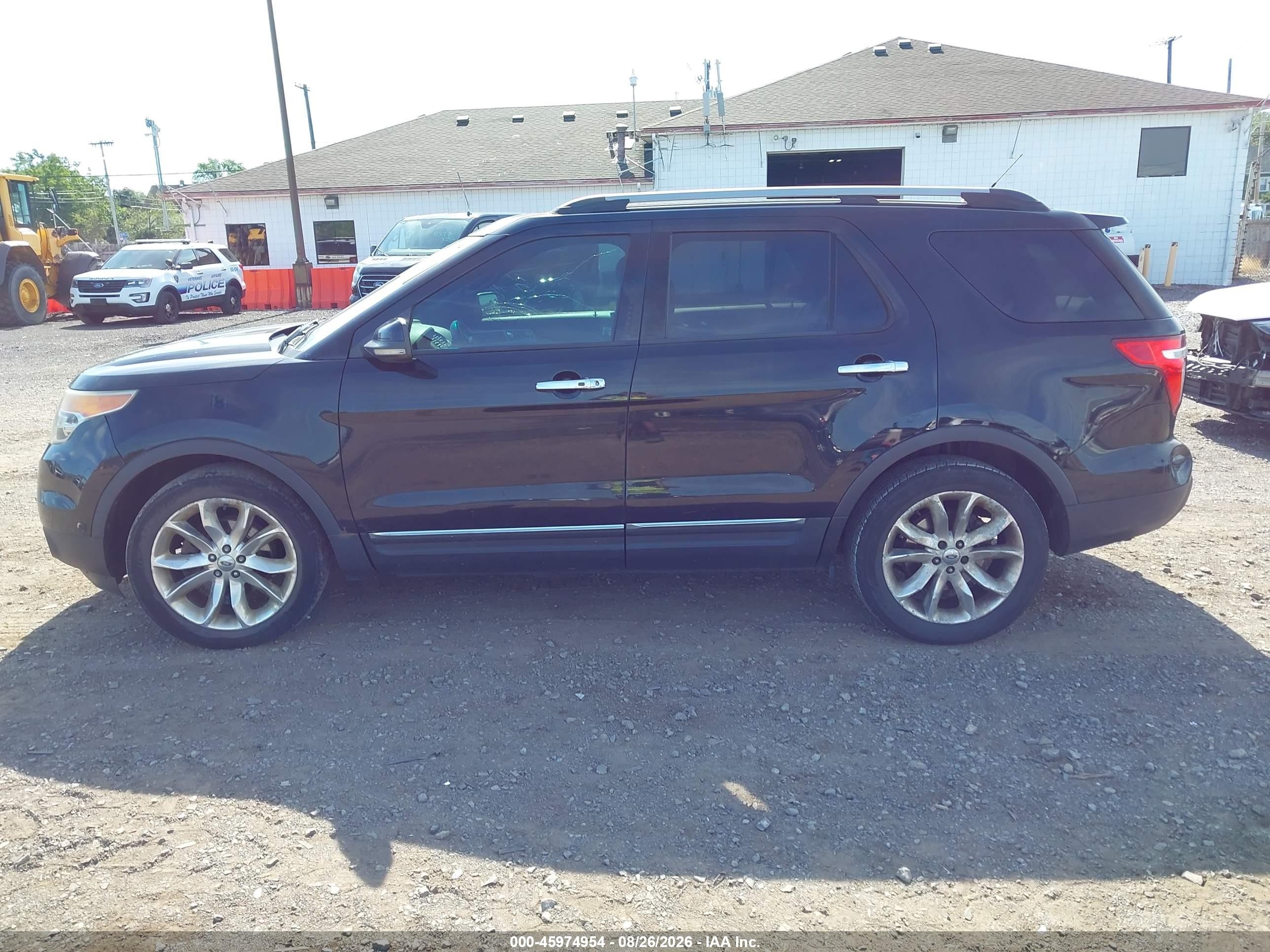 2011 Ford Explorer Limited Black vin: 1FMHK8F84BGA90011