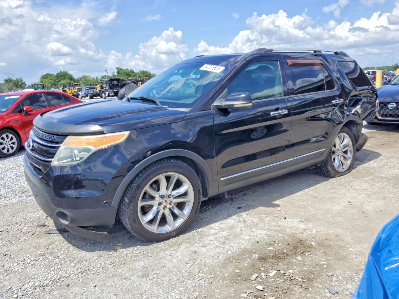 2012 Ford Explorer Limited Black vin: 1FMHK8F84CGA03189