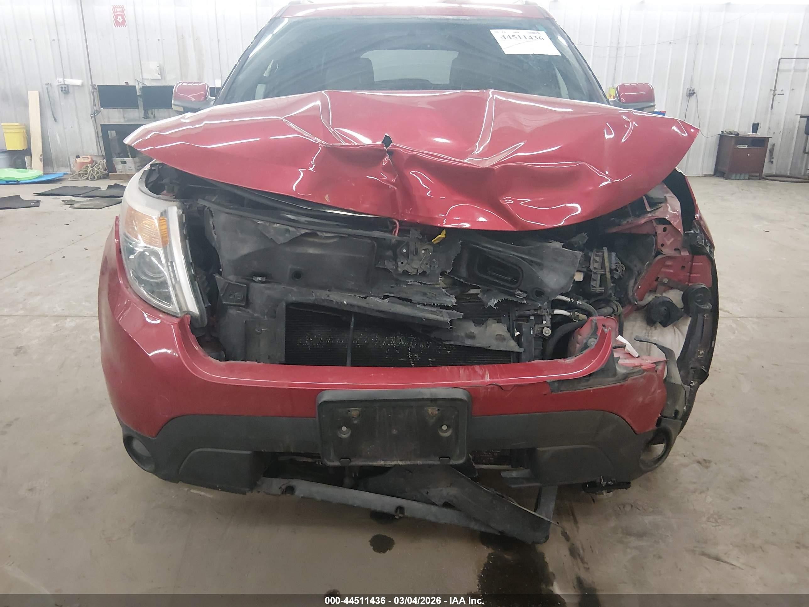 2012 Ford Explorer Limited Red vin: 1FMHK8F84CGA25645