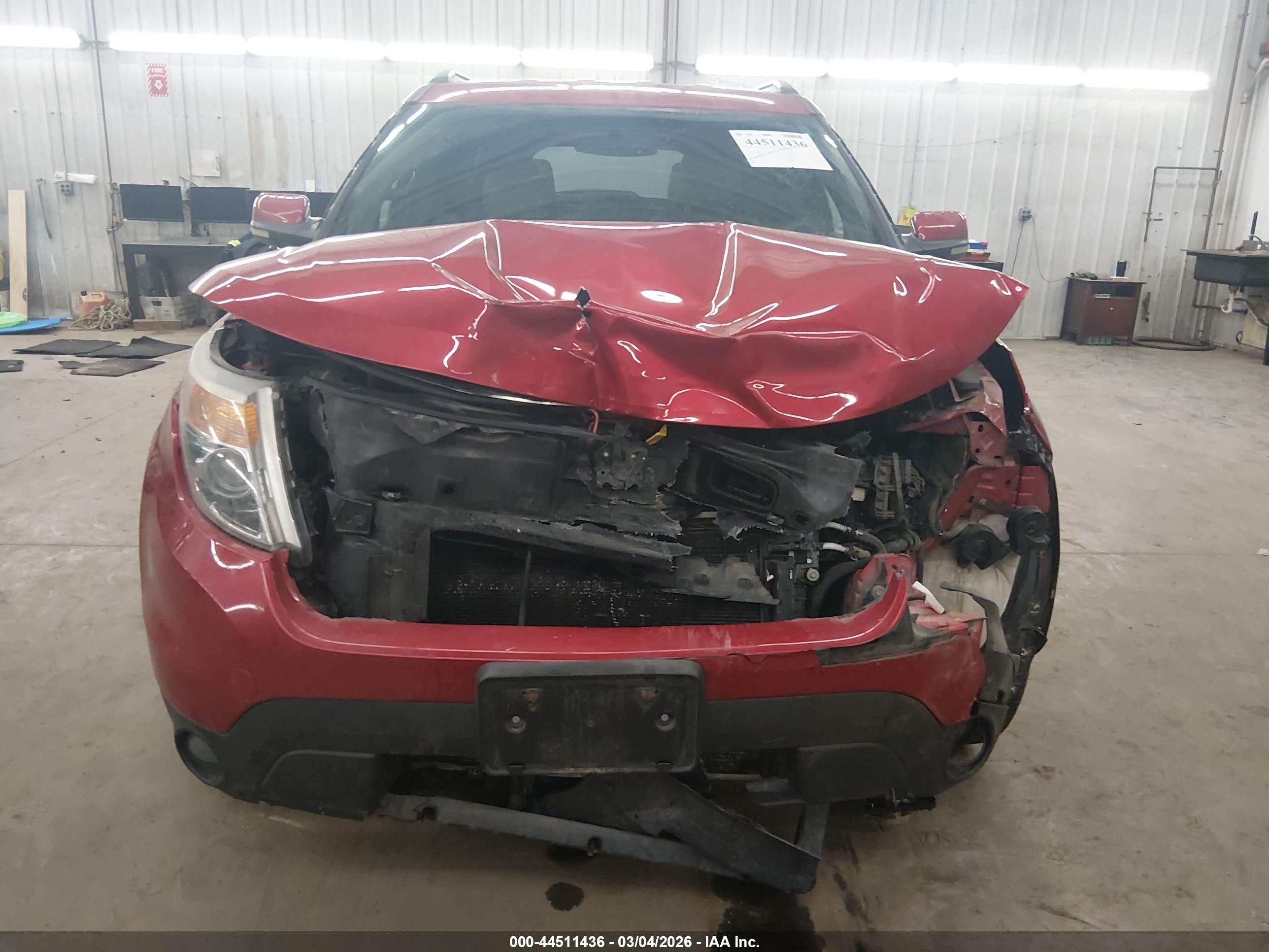 2012 Ford Explorer Limited Red vin: 1FMHK8F84CGA25645