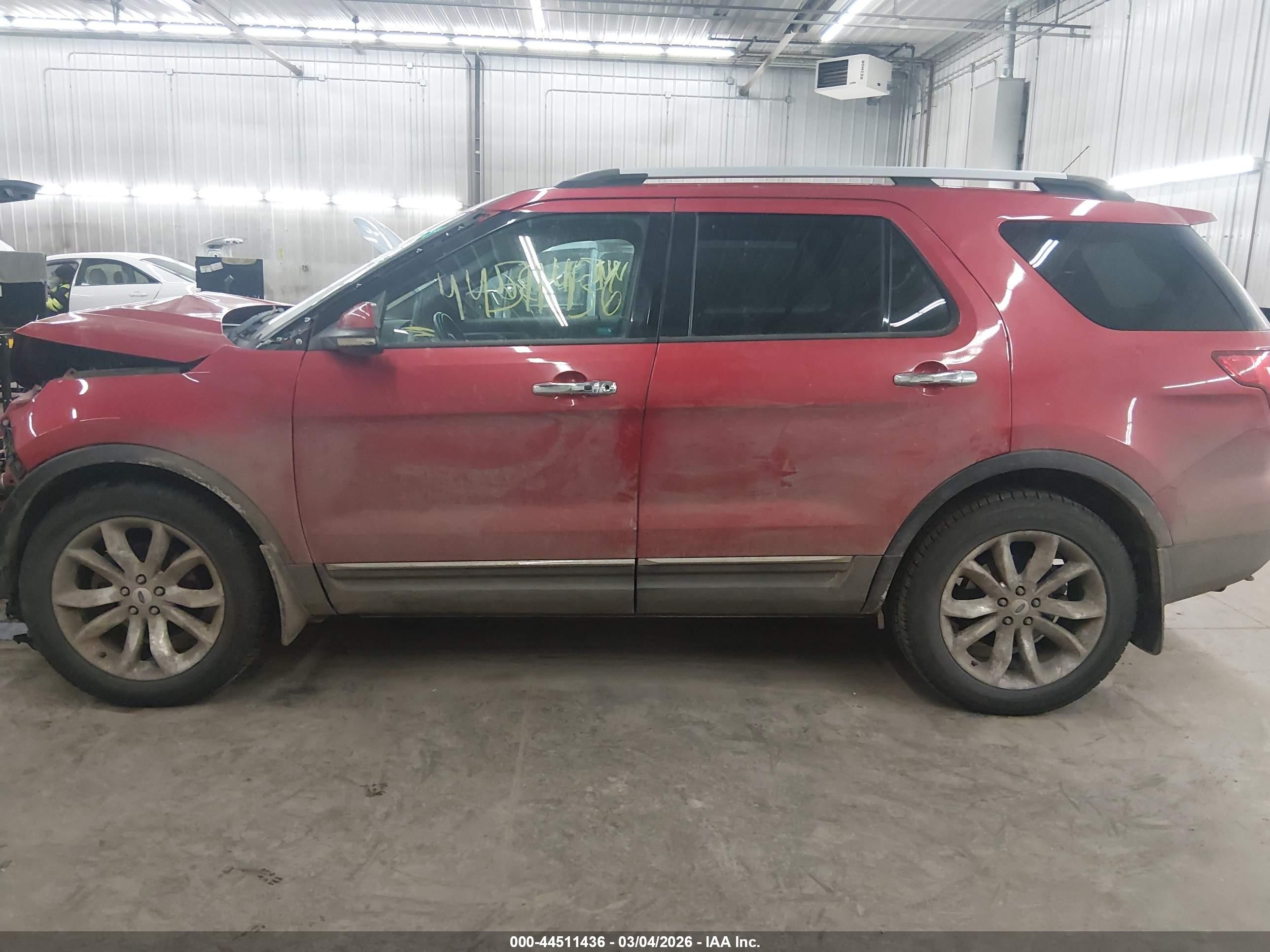 2012 Ford Explorer Limited Red vin: 1FMHK8F84CGA25645