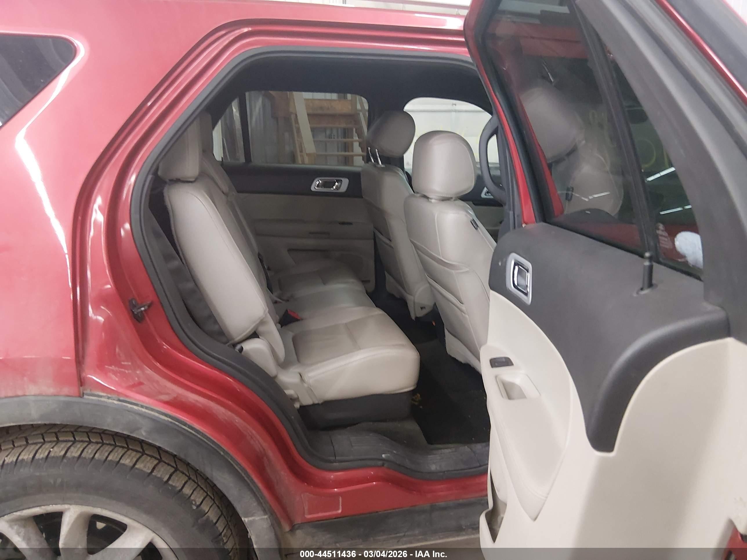 2012 Ford Explorer Limited Red vin: 1FMHK8F84CGA25645