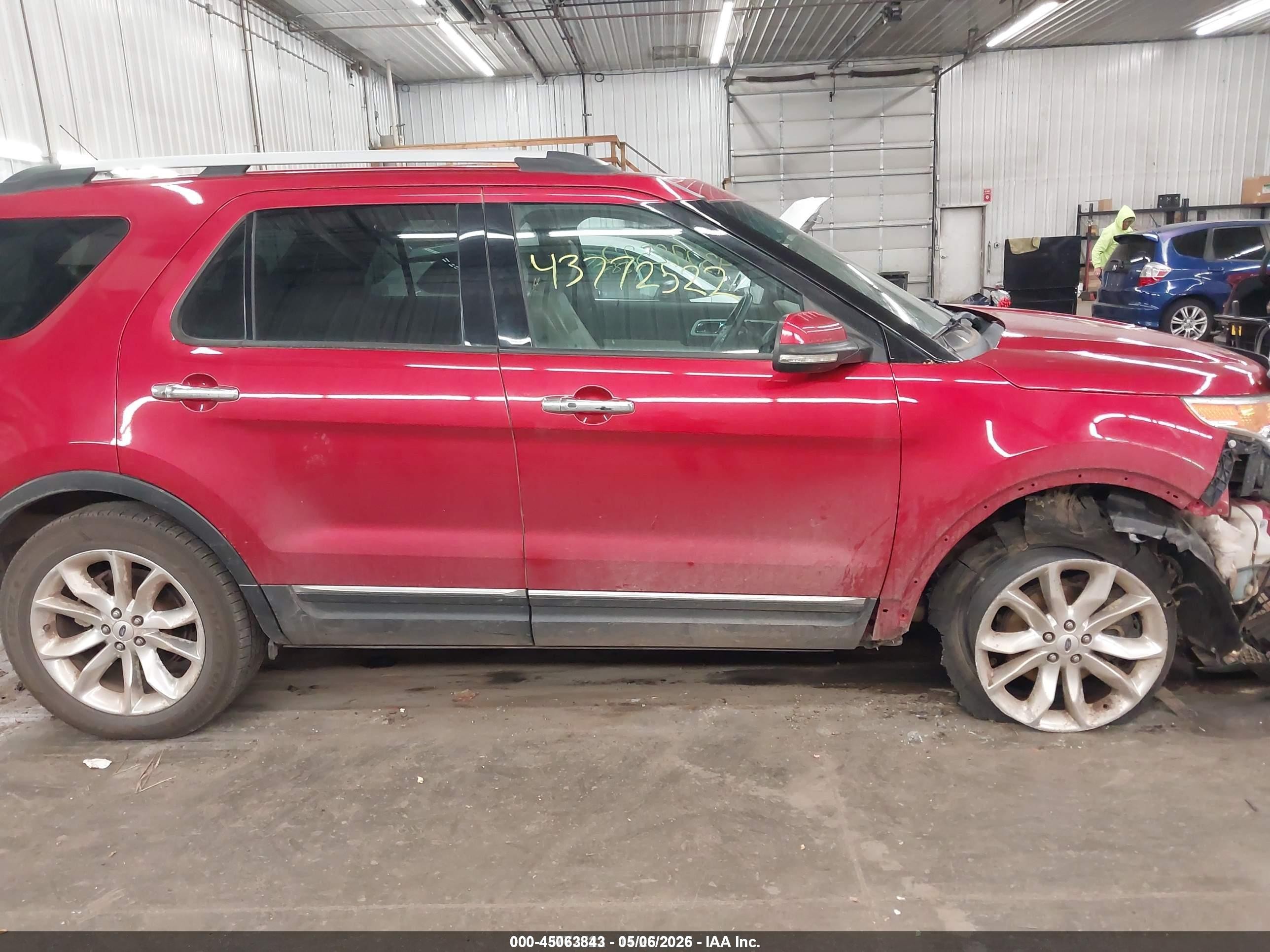 2012 Ford Explorer Limited Red vin: 1FMHK8F84CGA48262