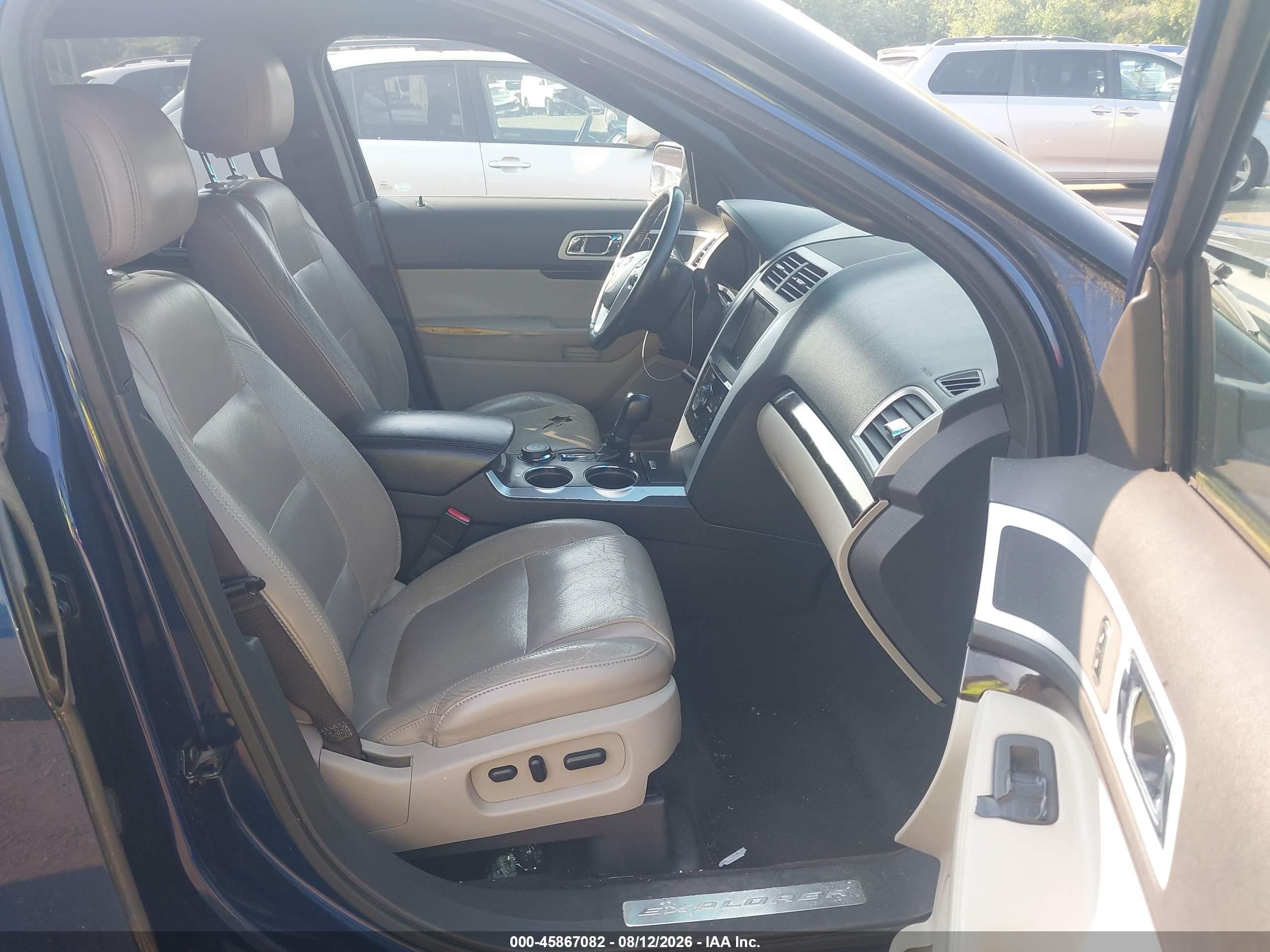 2012 Ford Explorer Limited Blue vin: 1FMHK8F84CGA58581