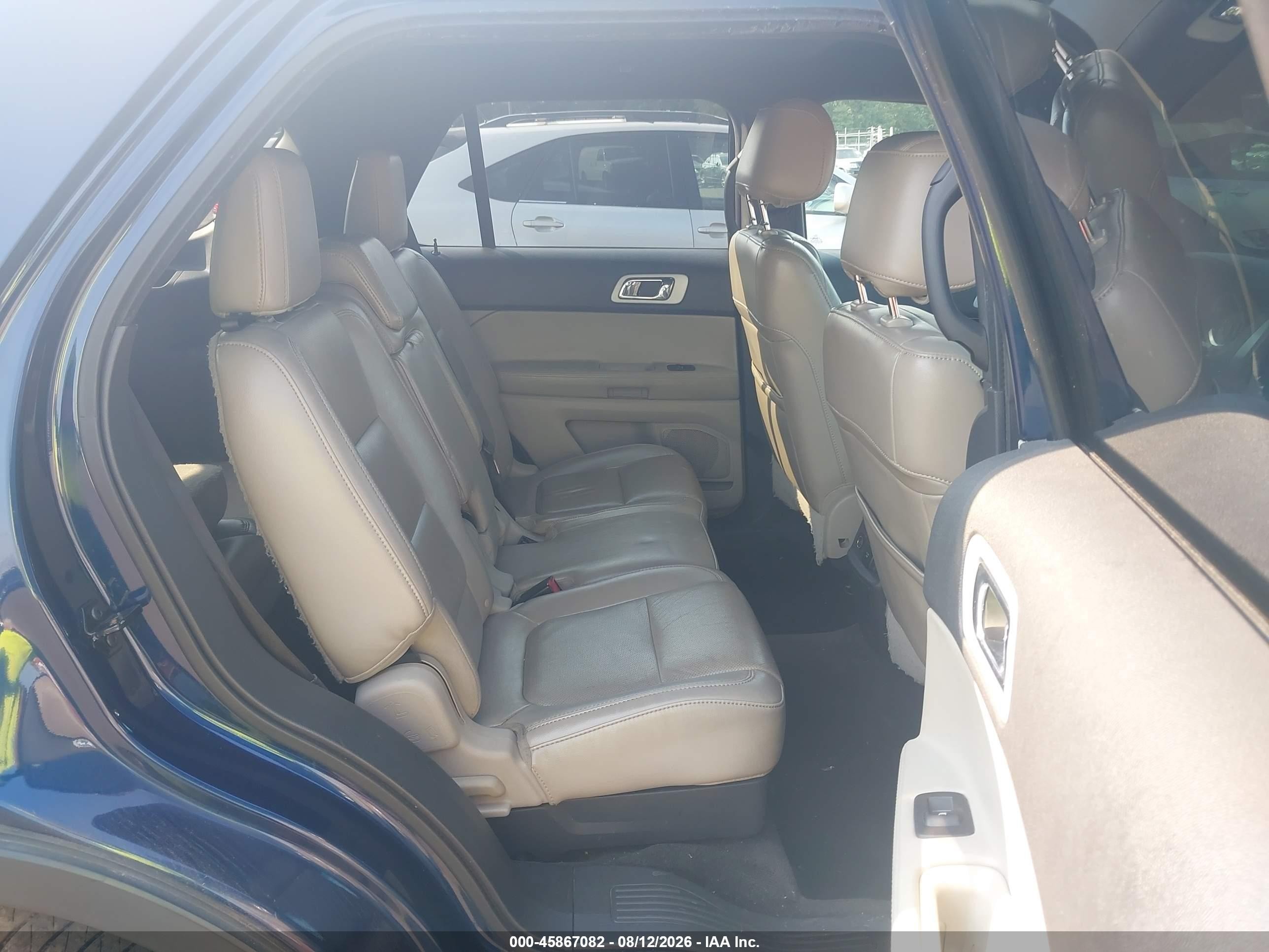2012 Ford Explorer Limited Blue vin: 1FMHK8F84CGA58581