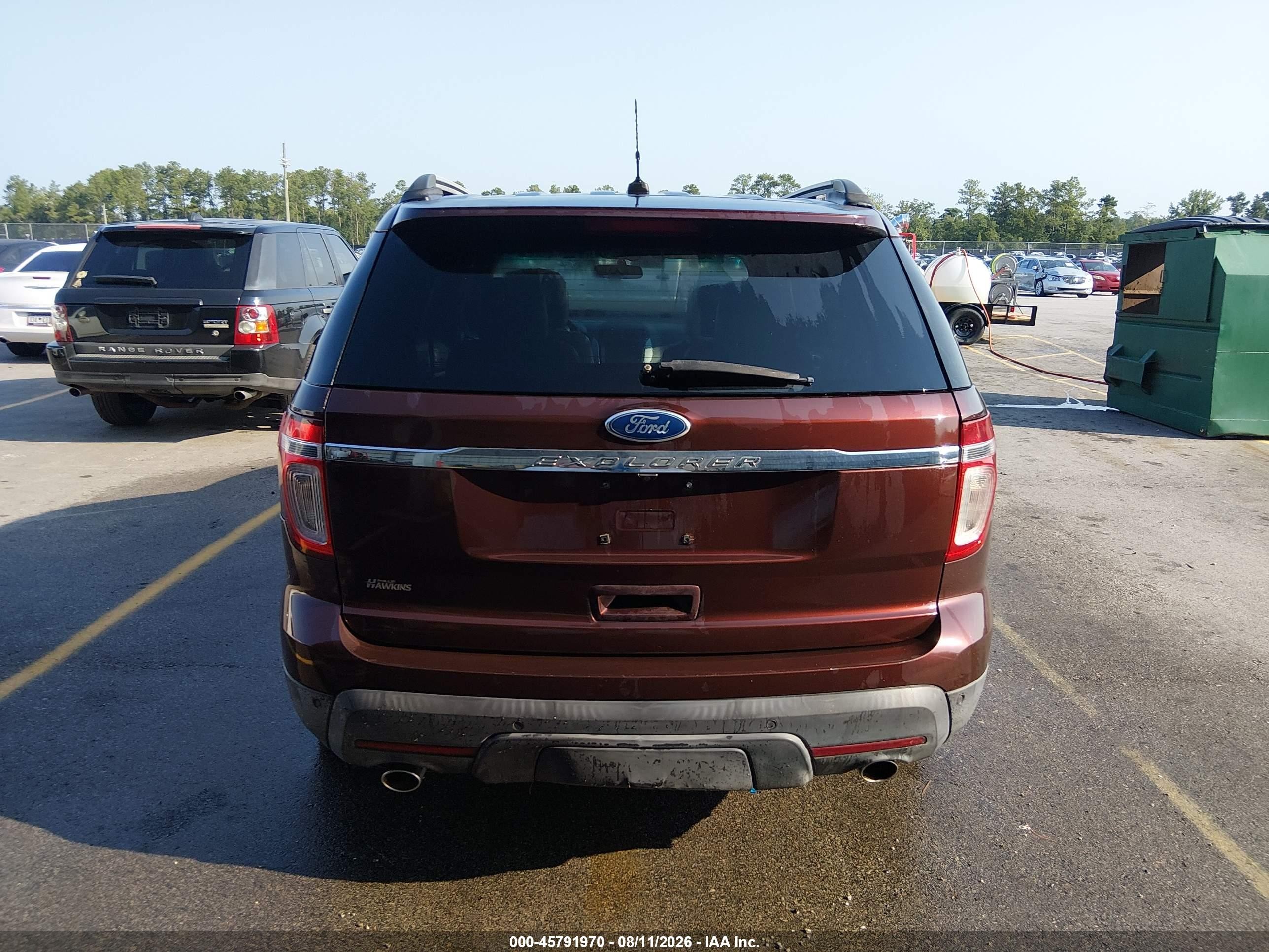 2012 Ford Explorer Limited Burgundy vin: 1FMHK8F84CGA59004
