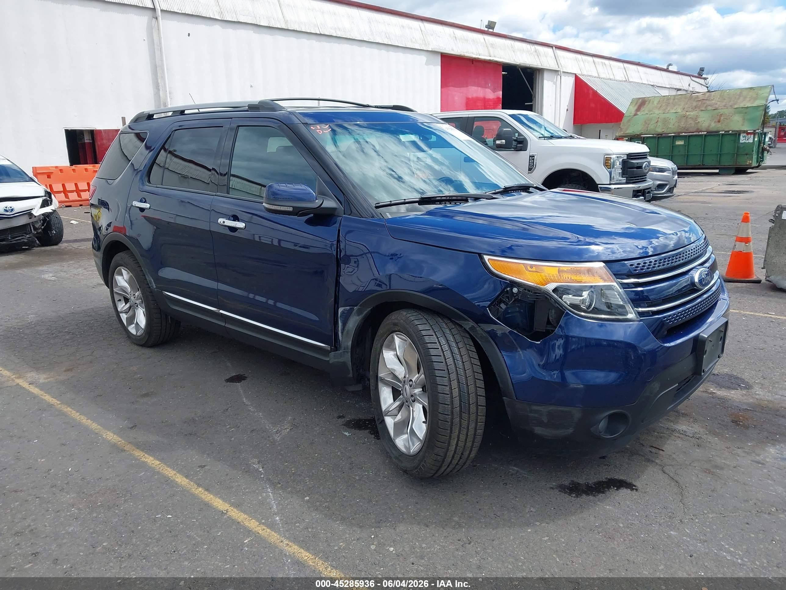2012 Ford Explorer Limited Синий vin: 1FMHK8F84CGA60976