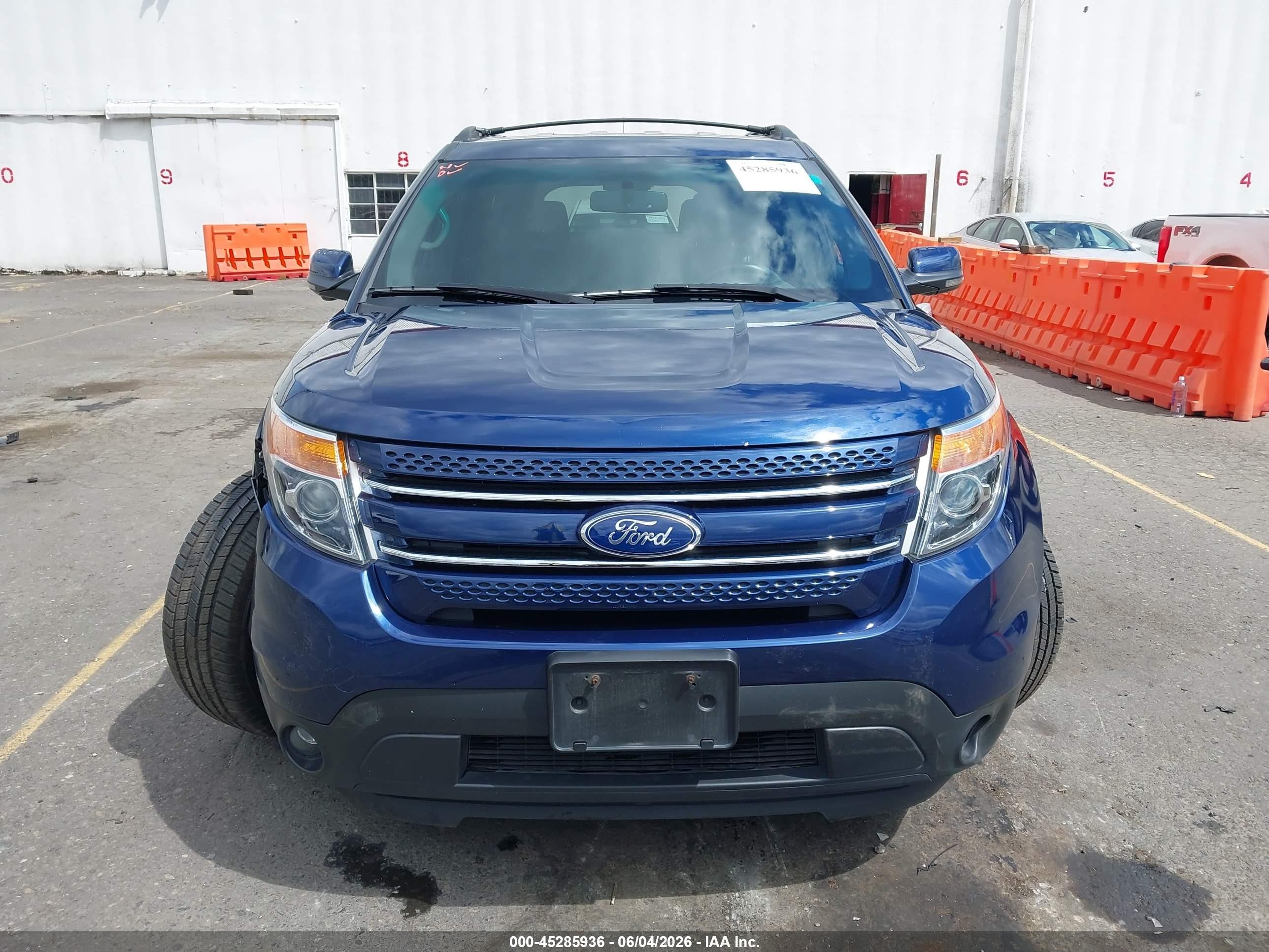 2012 Ford Explorer Limited Синий vin: 1FMHK8F84CGA60976