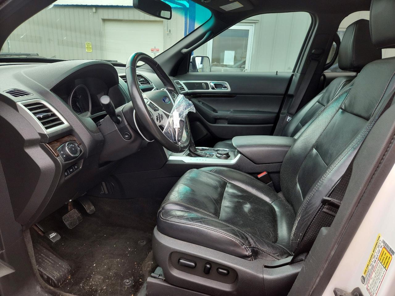 2012 Ford Explorer Limited White vin: 1FMHK8F84CGA83190