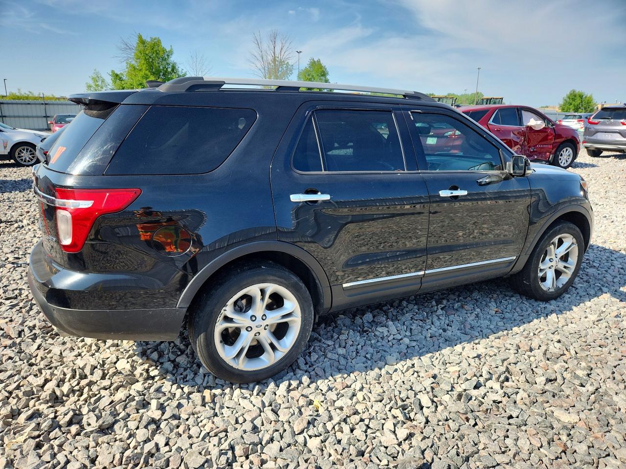2012 Ford Explorer Limited Черный vin: 1FMHK8F84CGA99826