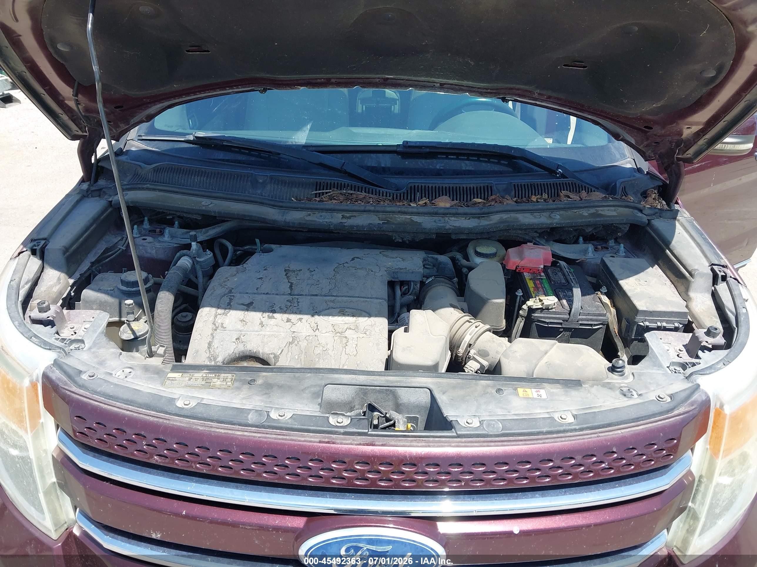 2011 Ford Explorer Limited Maroon vin: 1FMHK8F85BGA01532
