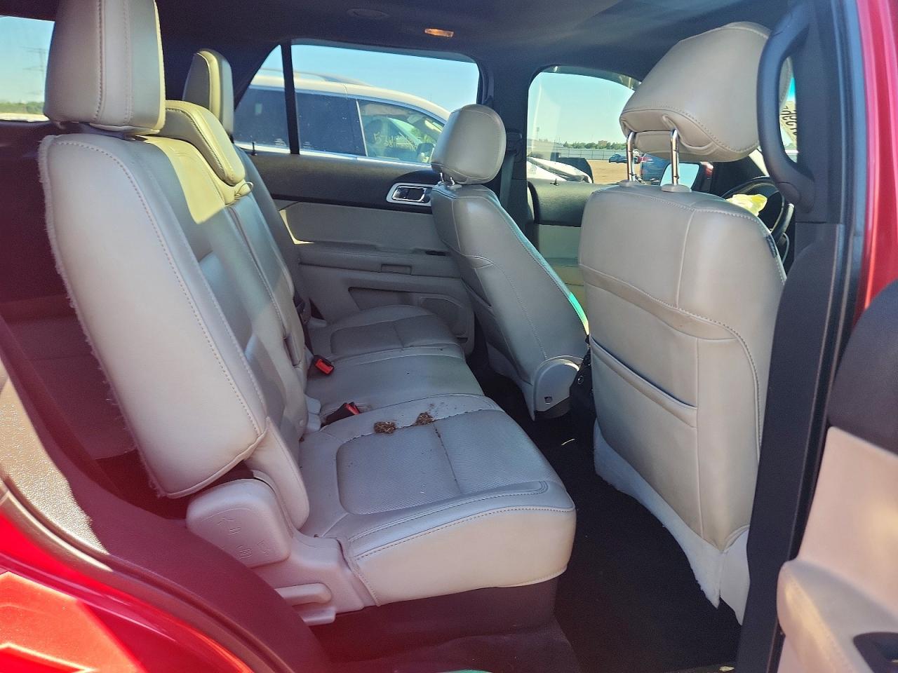 2011 Ford Explorer Limited Red vin: 1FMHK8F85BGA41805