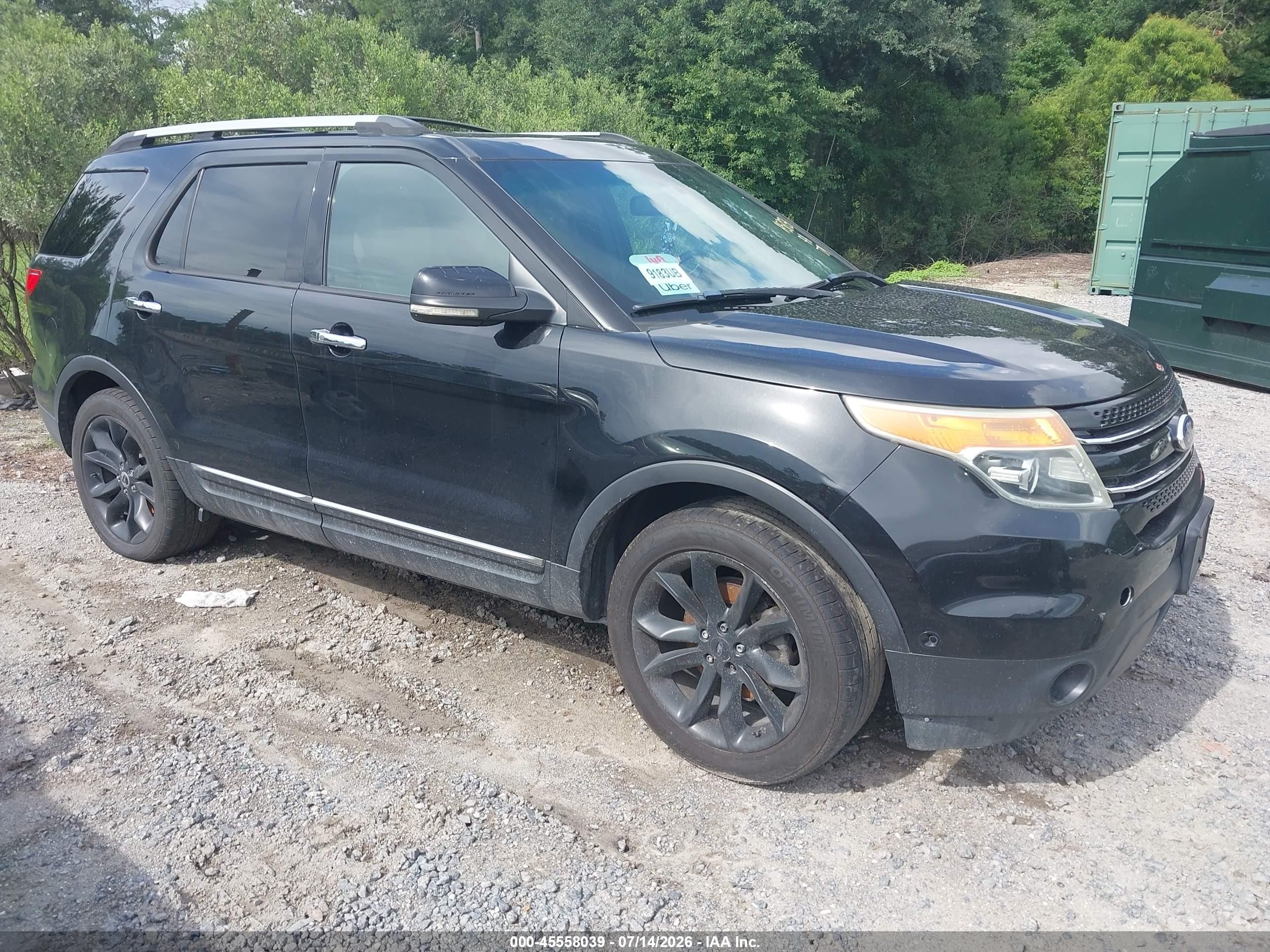 2011 Ford Explorer Limited Черный vin: 1FMHK8F85BGA58734