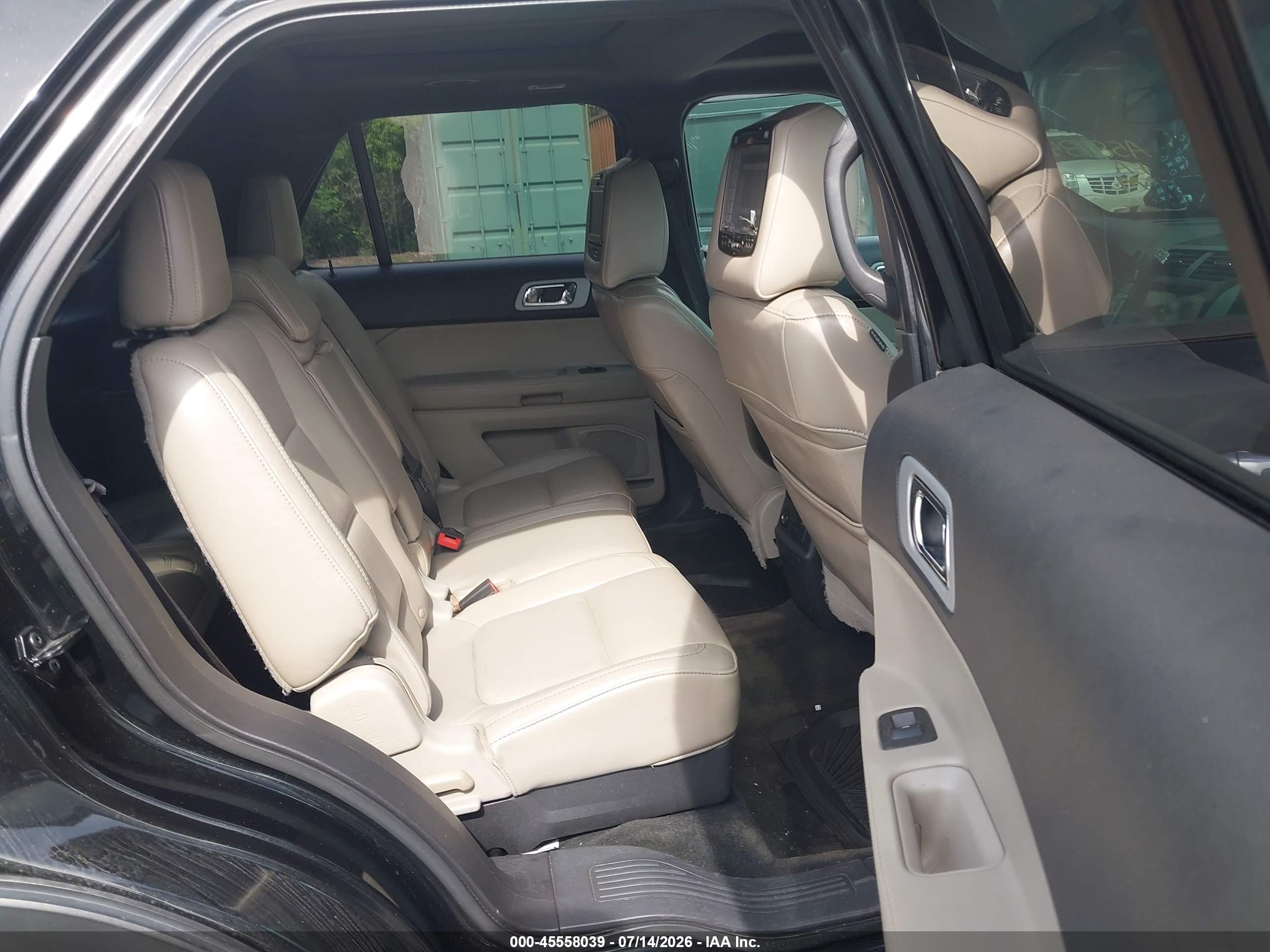 2011 Ford Explorer Limited Black vin: 1FMHK8F85BGA58734