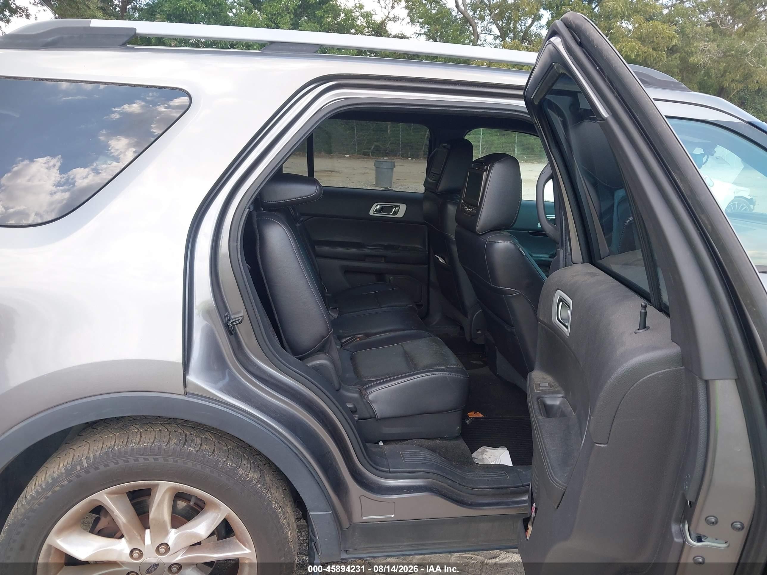 2011 Ford Explorer Limited Gray vin: 1FMHK8F85BGA90731