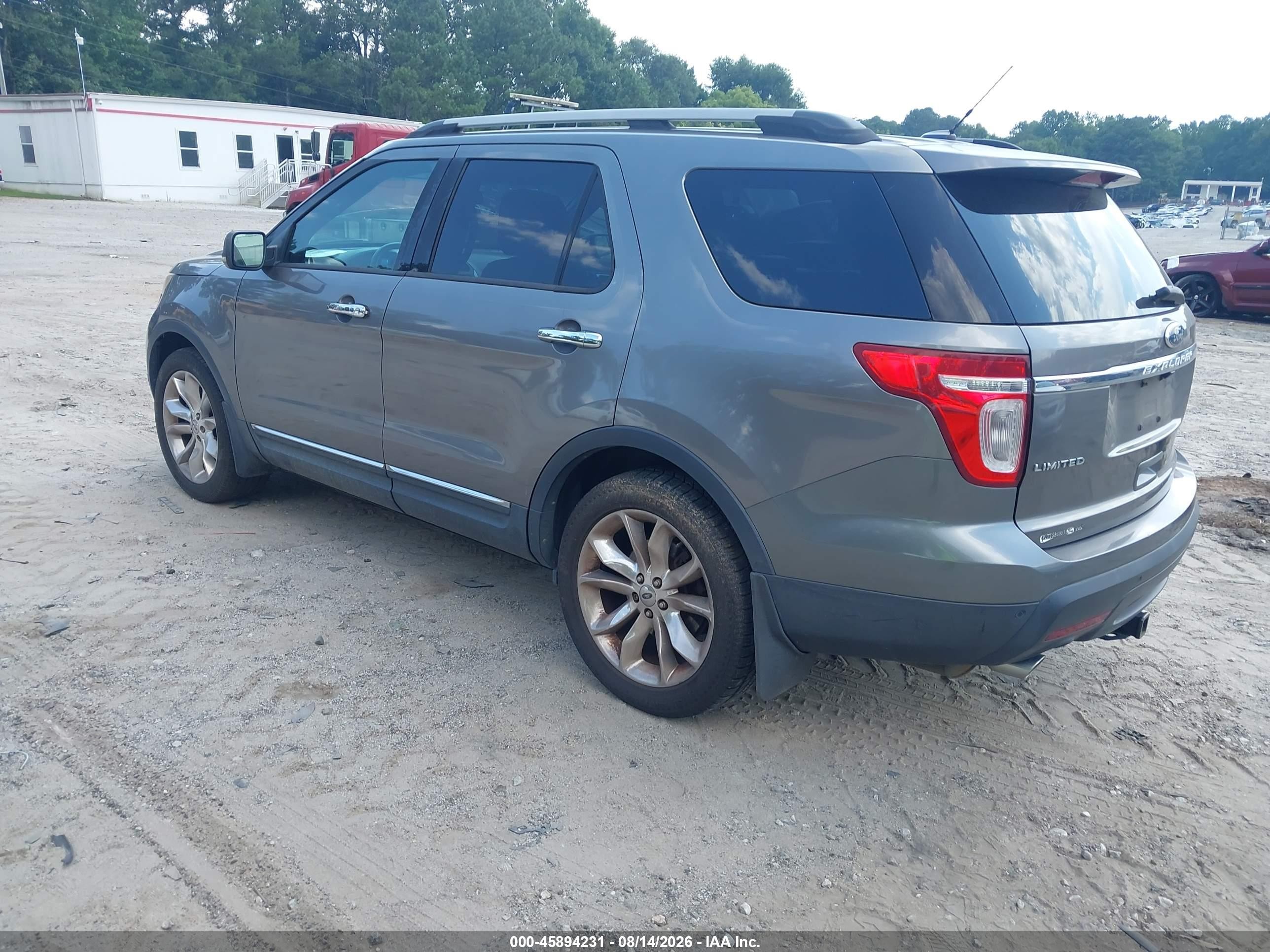 2011 Ford Explorer Limited Gray vin: 1FMHK8F85BGA90731