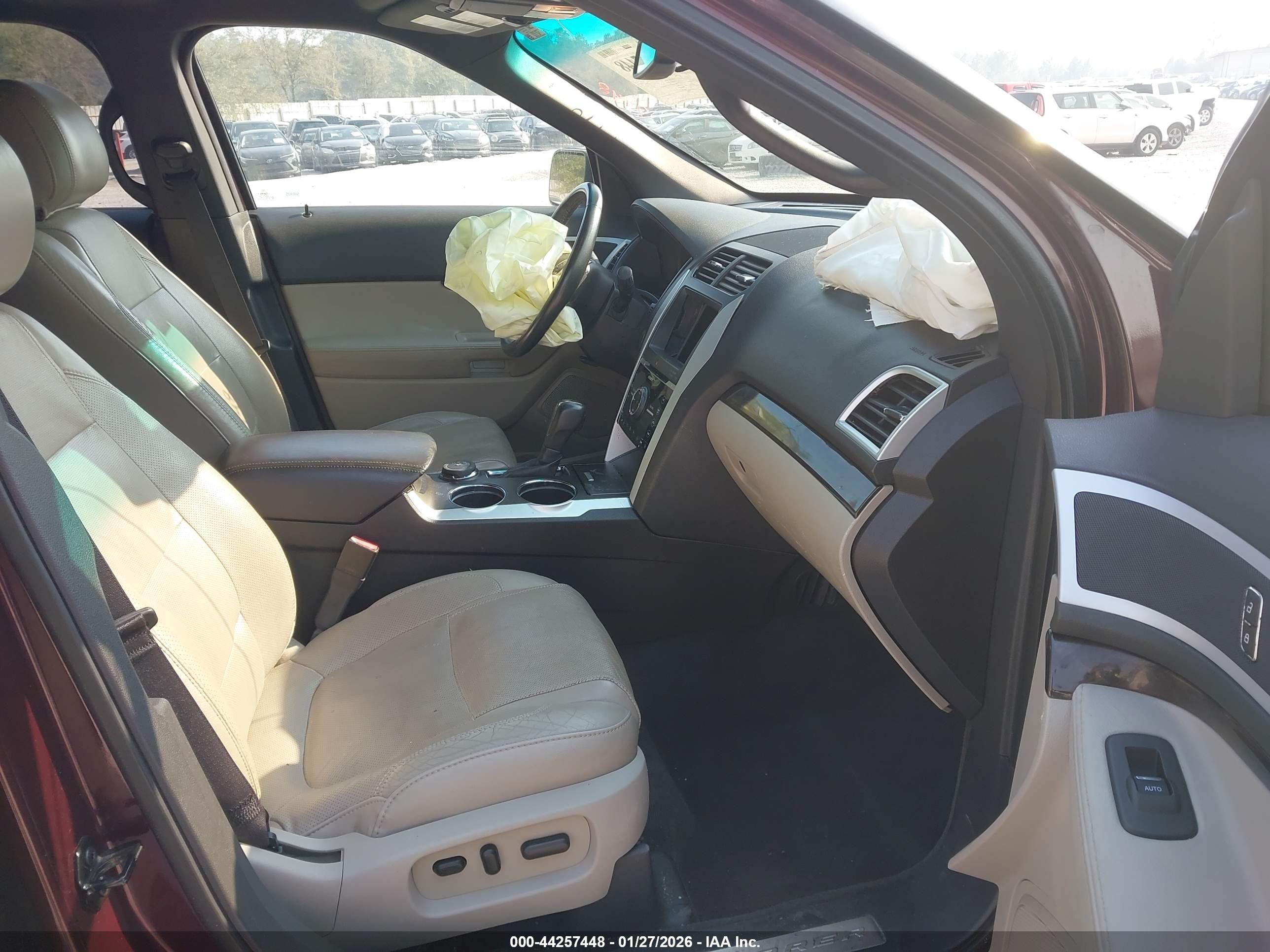 2011 Ford Explorer Limited Maroon vin: 1FMHK8F86BGA05329