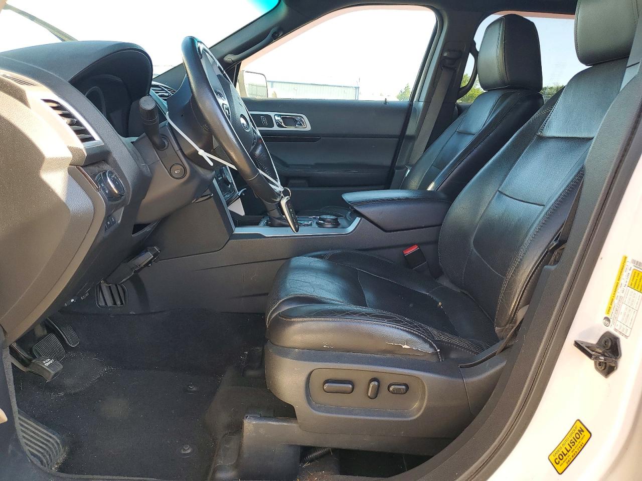 2011 Ford Explorer Limited White vin: 1FMHK8F86BGA13771