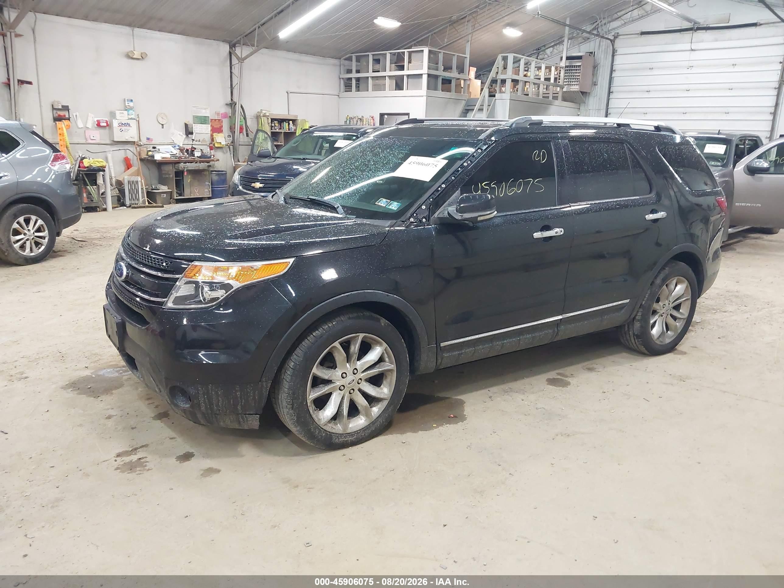2011 Ford Explorer Limited Black vin: 1FMHK8F86BGA21272
