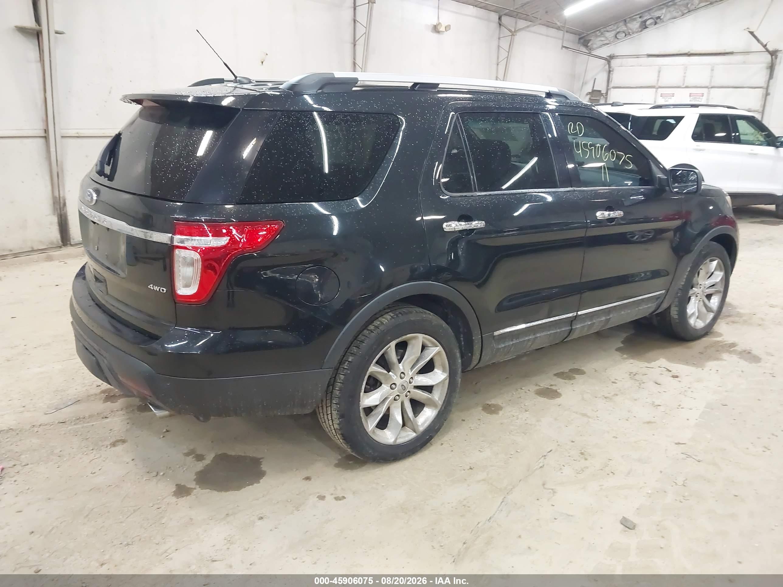 2011 Ford Explorer Limited Black vin: 1FMHK8F86BGA21272