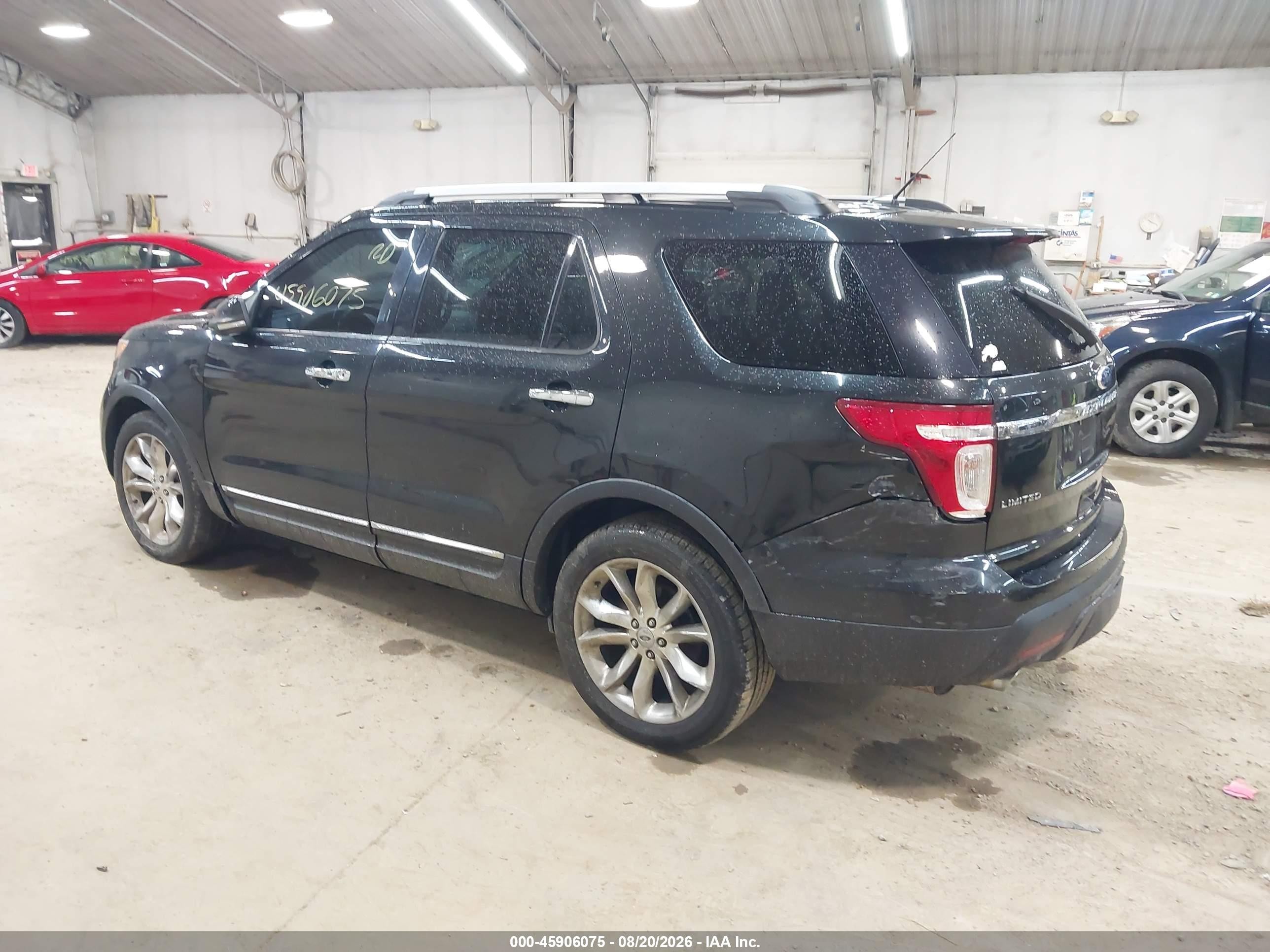 2011 Ford Explorer Limited Black vin: 1FMHK8F86BGA21272