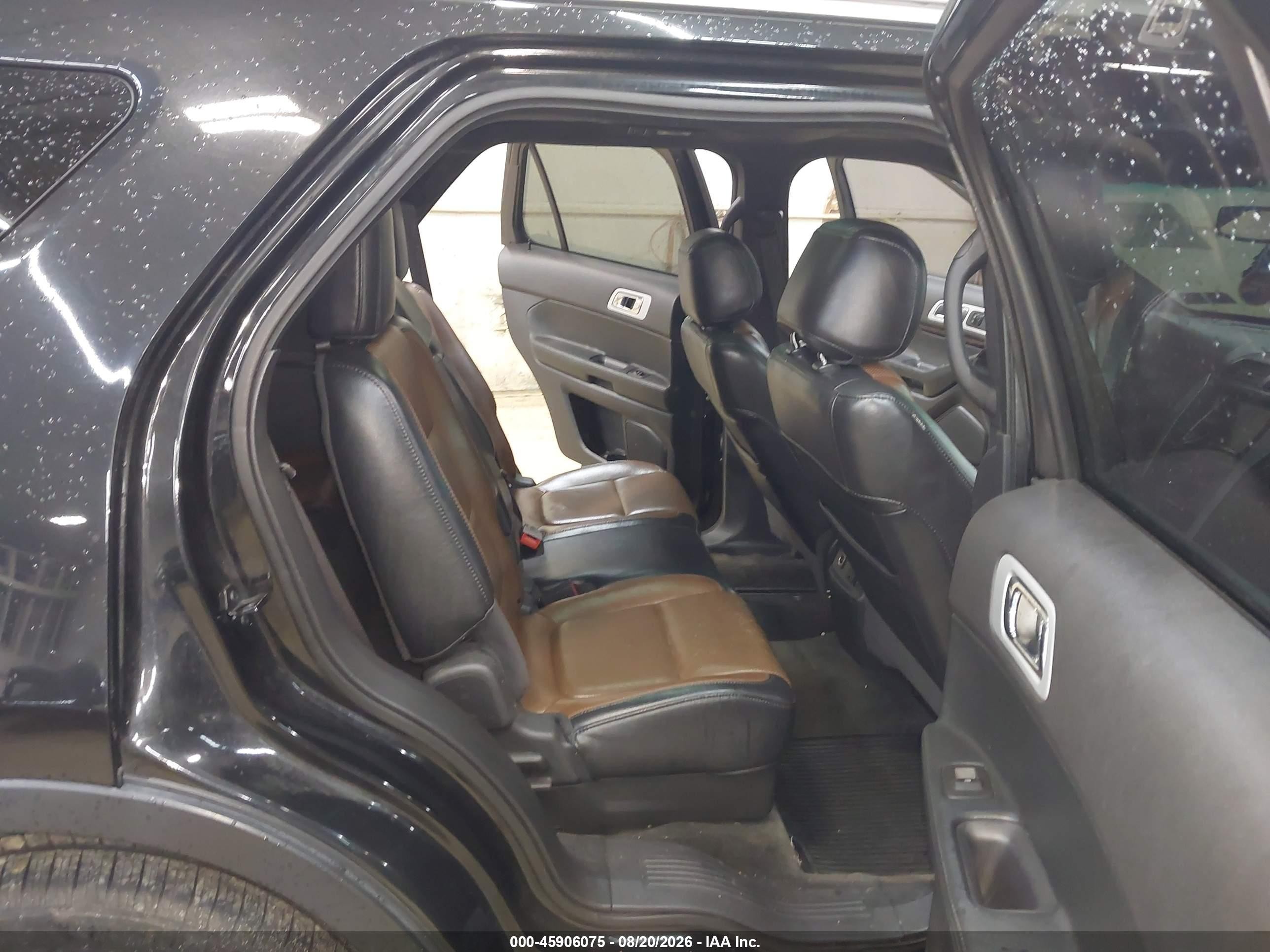 2011 Ford Explorer Limited Black vin: 1FMHK8F86BGA21272