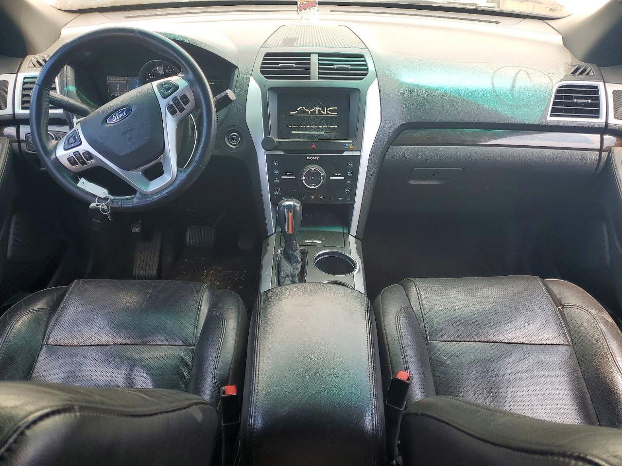 2011 Ford Explorer Limited White vin: 1FMHK8F86BGA29405
