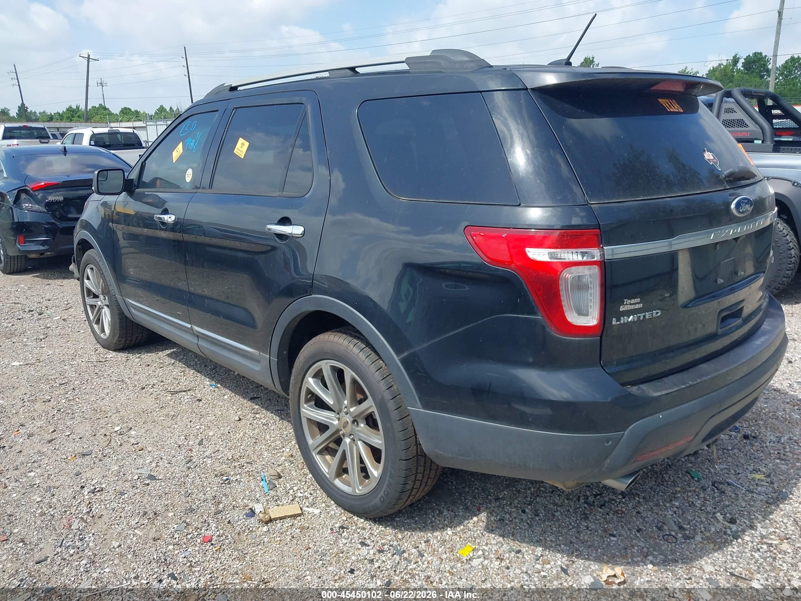 2011 Ford Explorer Limited Black vin: 1FMHK8F86BGA33227
