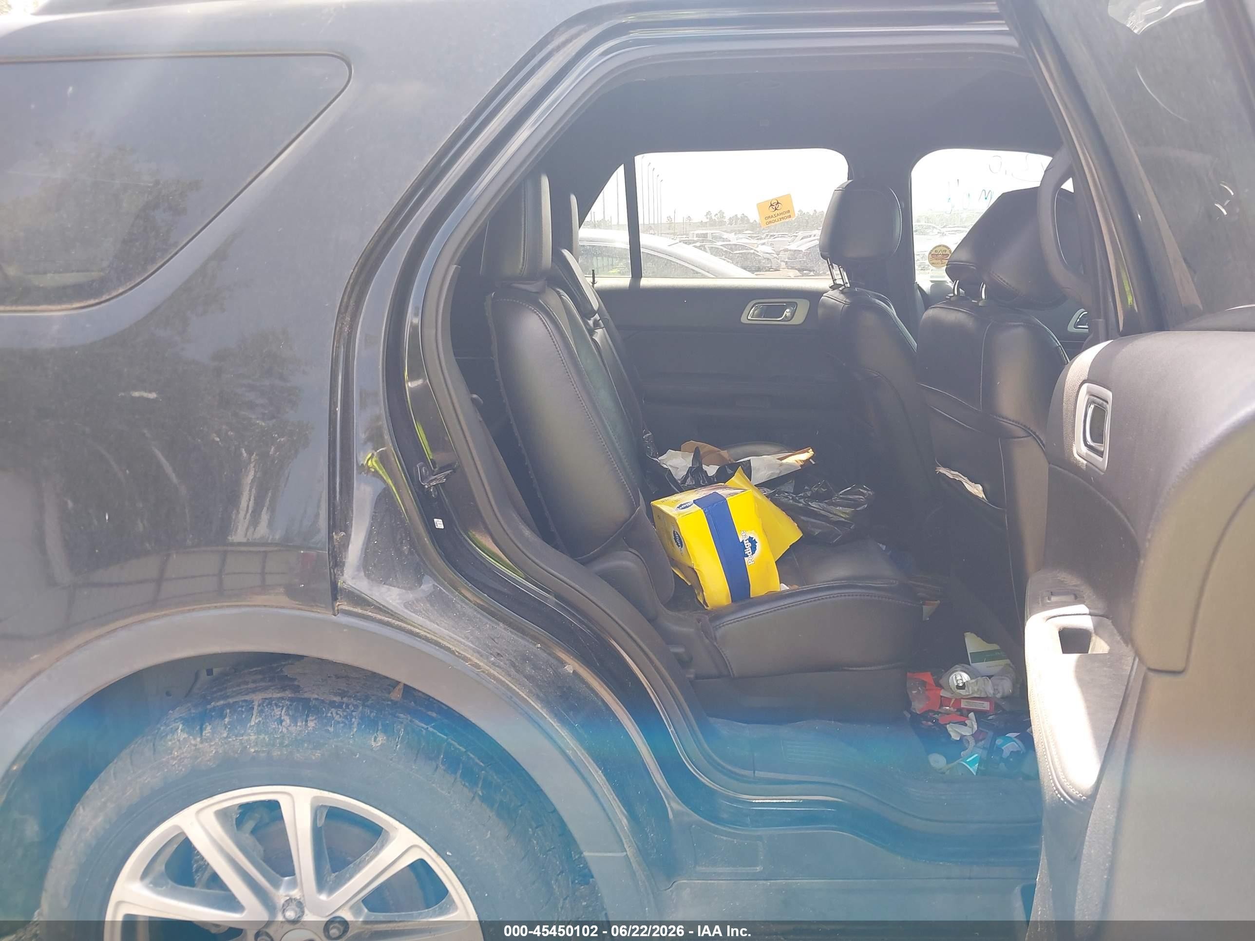 2011 Ford Explorer Limited Black vin: 1FMHK8F86BGA33227