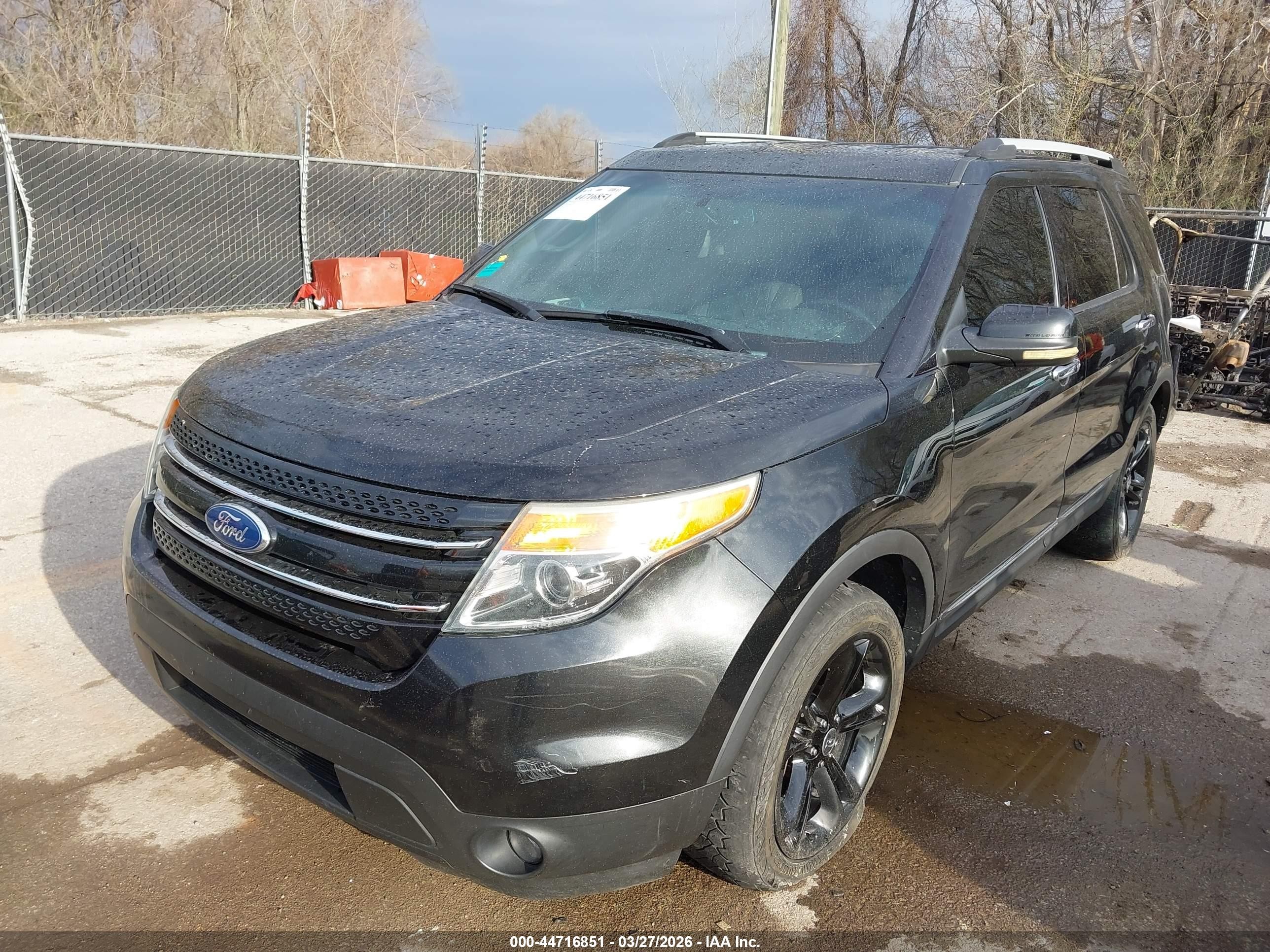 2011 Ford Explorer Limited Black vin: 1FMHK8F86BGA50769