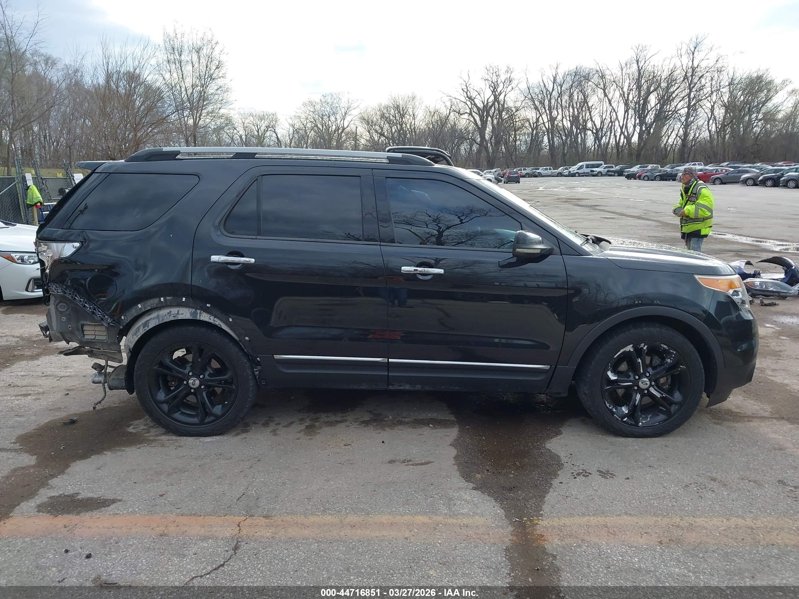 2011 Ford Explorer Limited Black vin: 1FMHK8F86BGA50769
