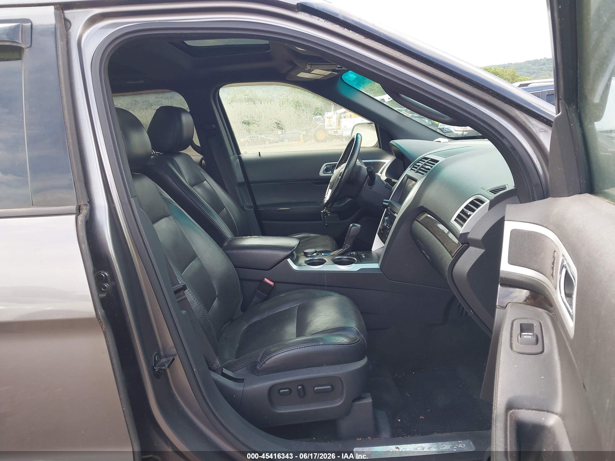 2011 Ford Explorer Limited Gray vin: 1FMHK8F86BGA70827