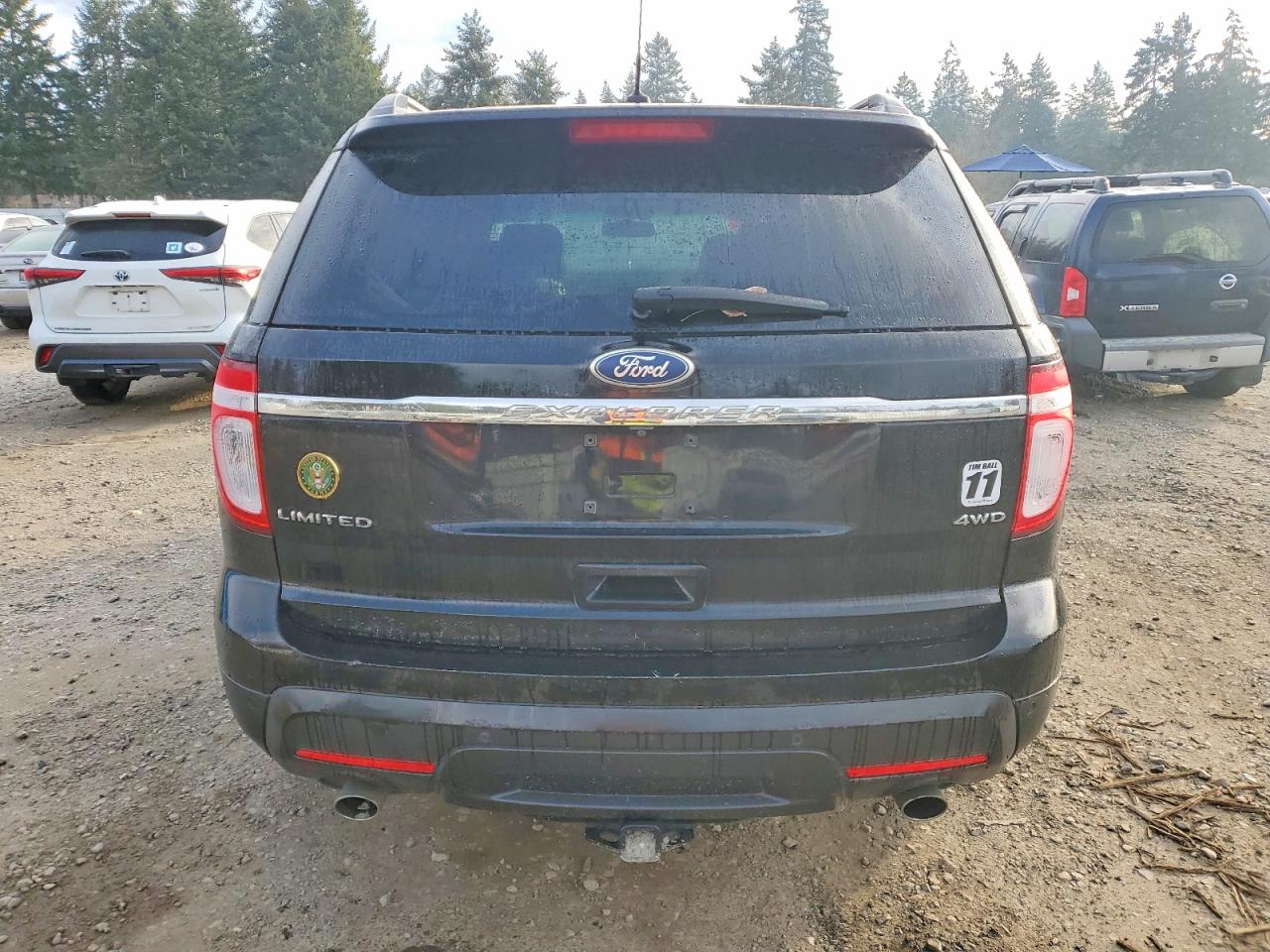 2012 Ford Explorer Limited Черный vin: 1FMHK8F86CGA35058