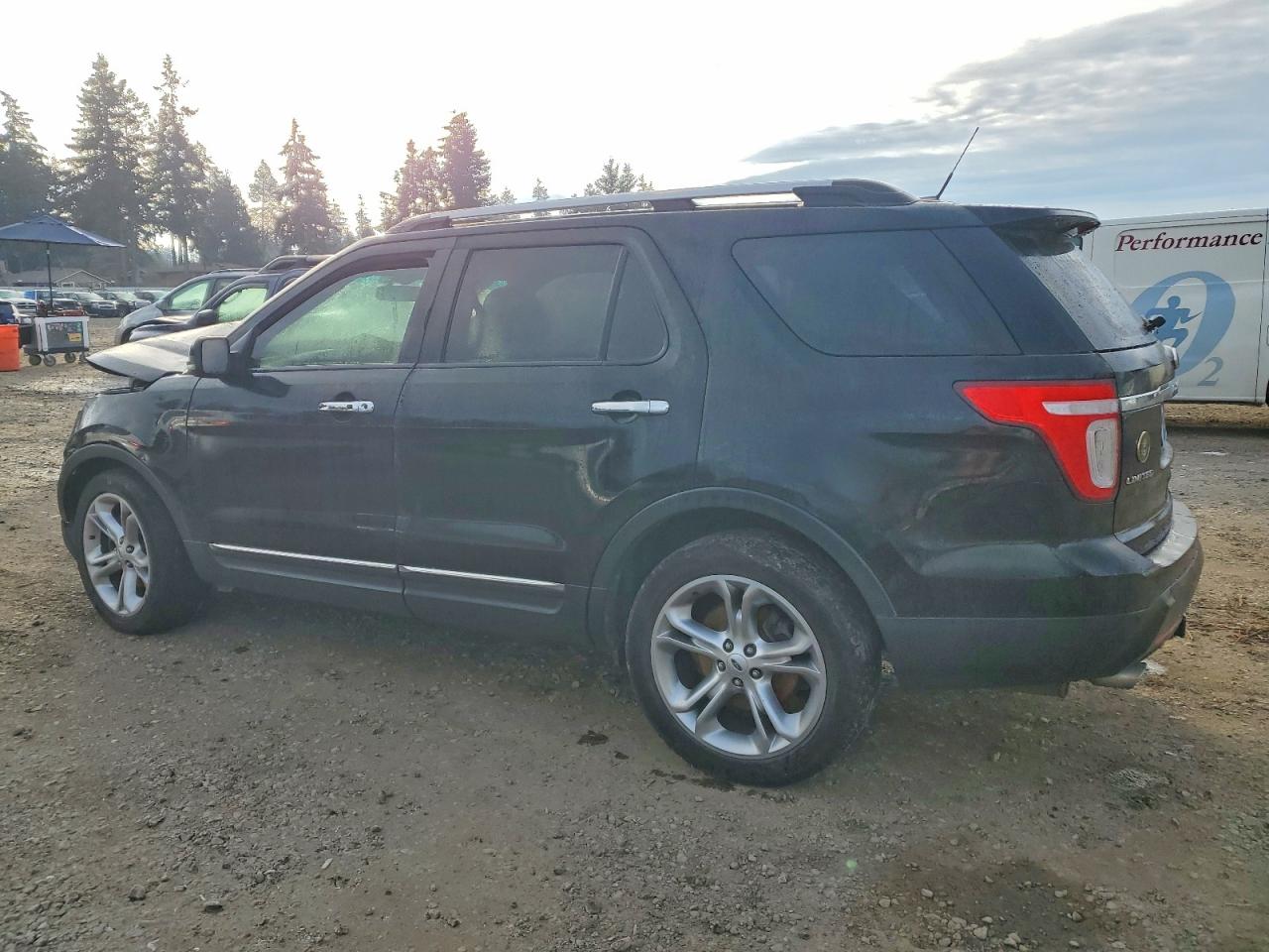 2012 Ford Explorer Limited Черный vin: 1FMHK8F86CGA35058