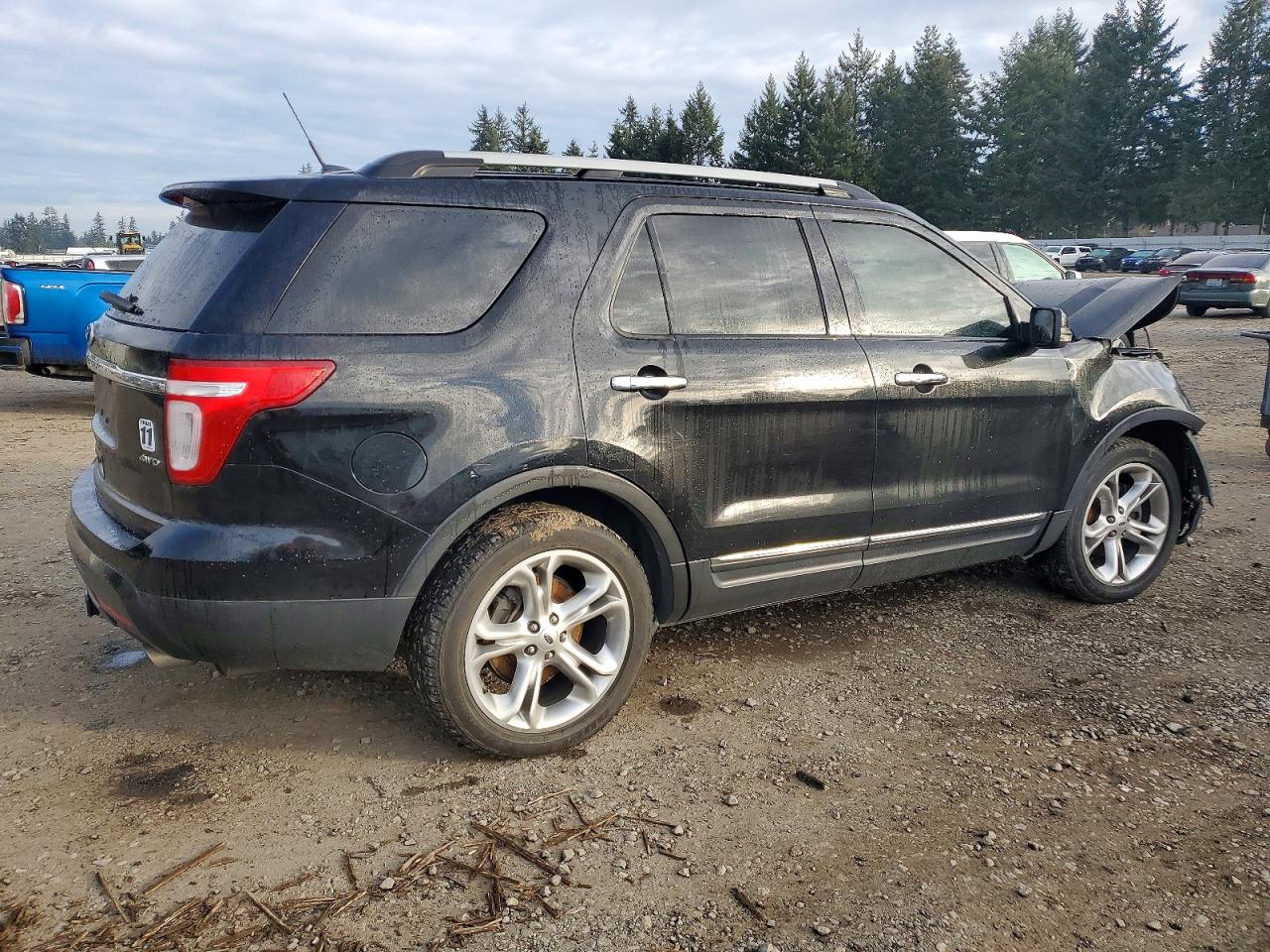 2012 Ford Explorer Limited Черный vin: 1FMHK8F86CGA35058