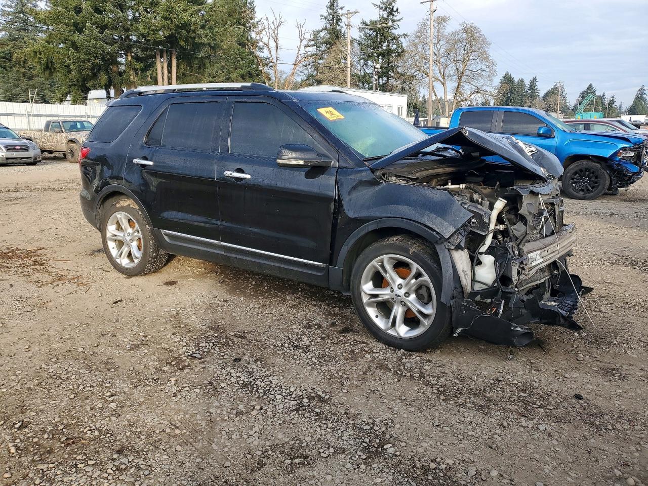 2012 Ford Explorer Limited Черный vin: 1FMHK8F86CGA35058