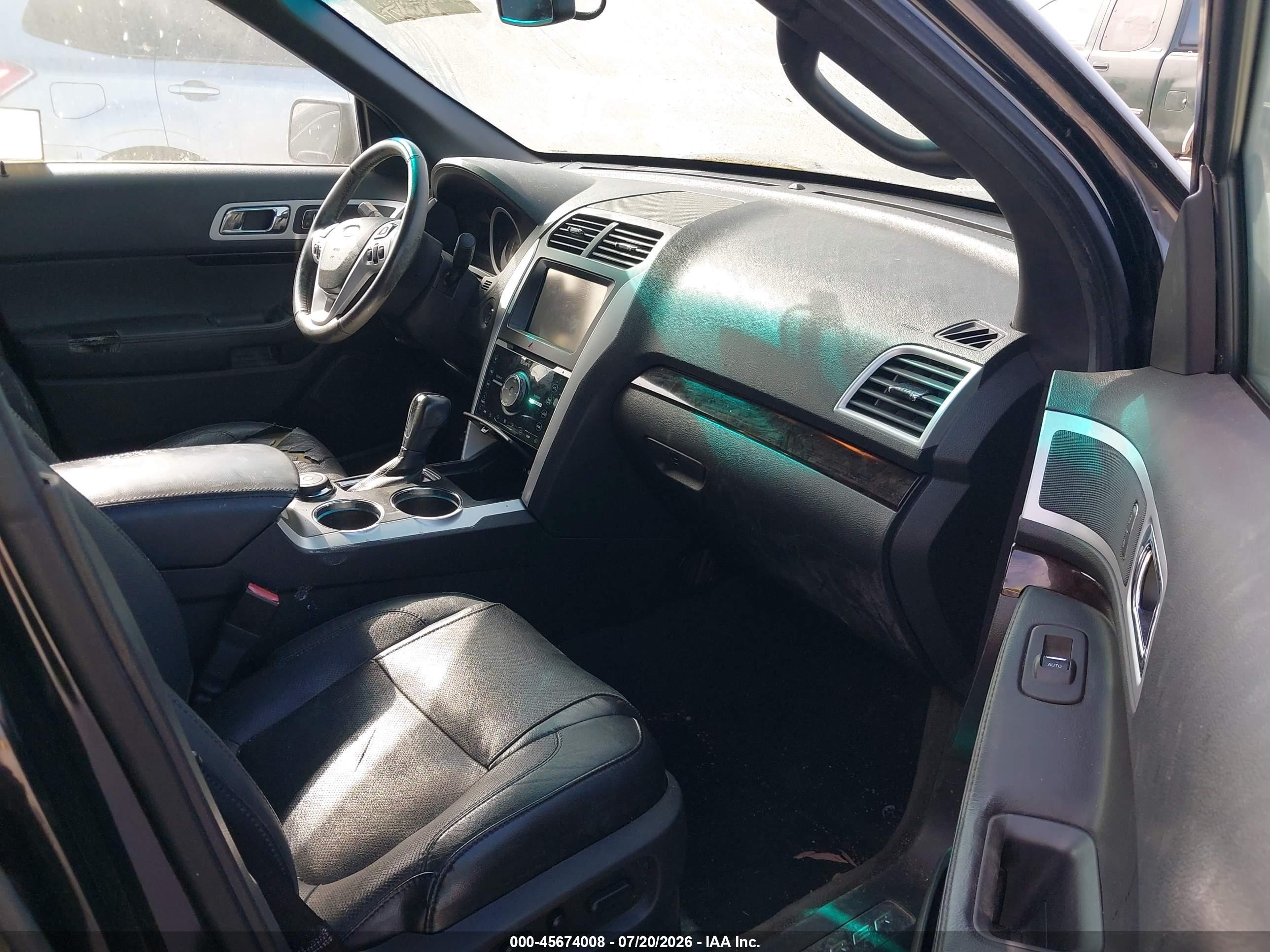 2012 Ford Explorer Limited Black vin: 1FMHK8F86CGA68318