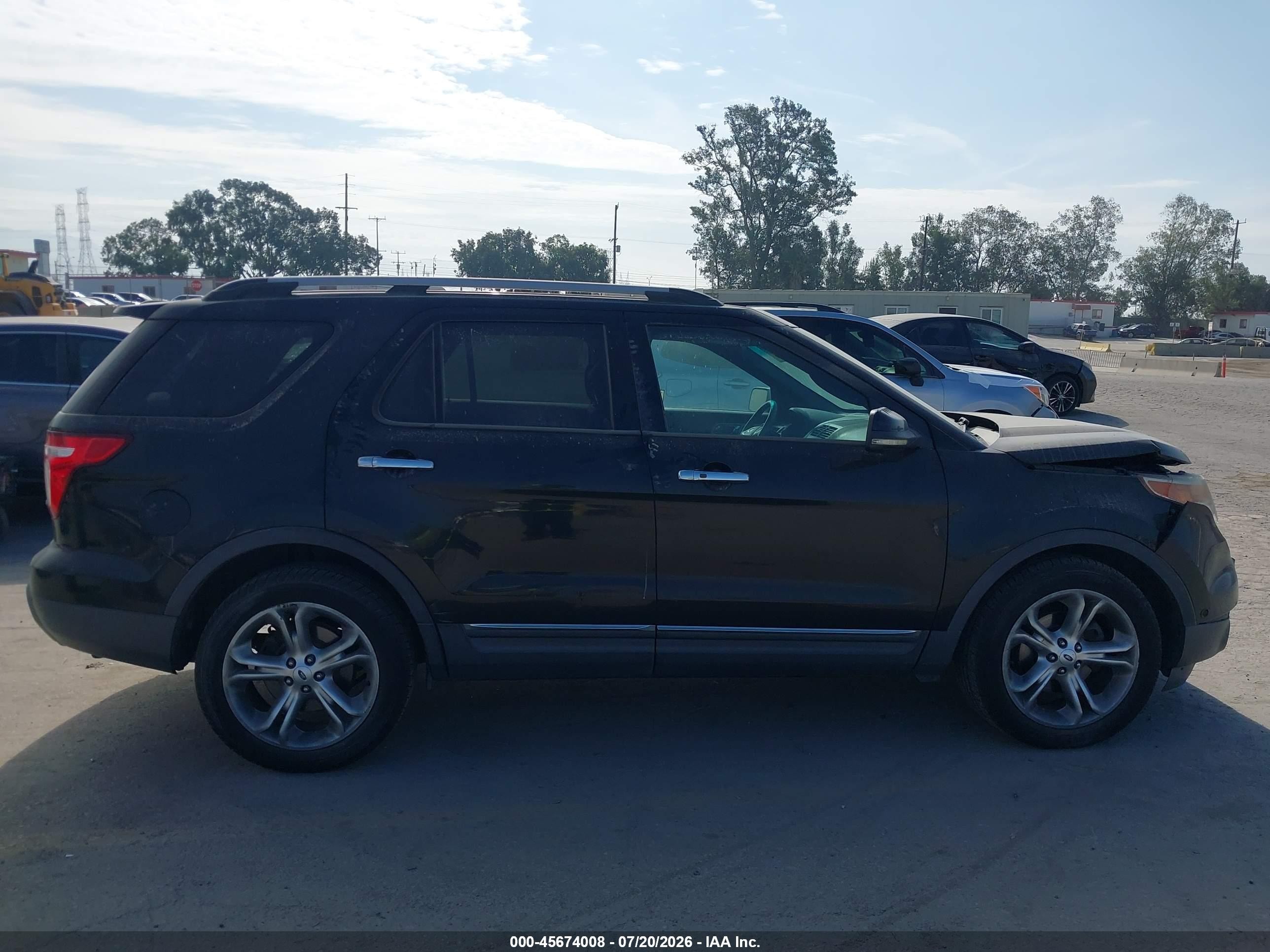 2012 Ford Explorer Limited Black vin: 1FMHK8F86CGA68318