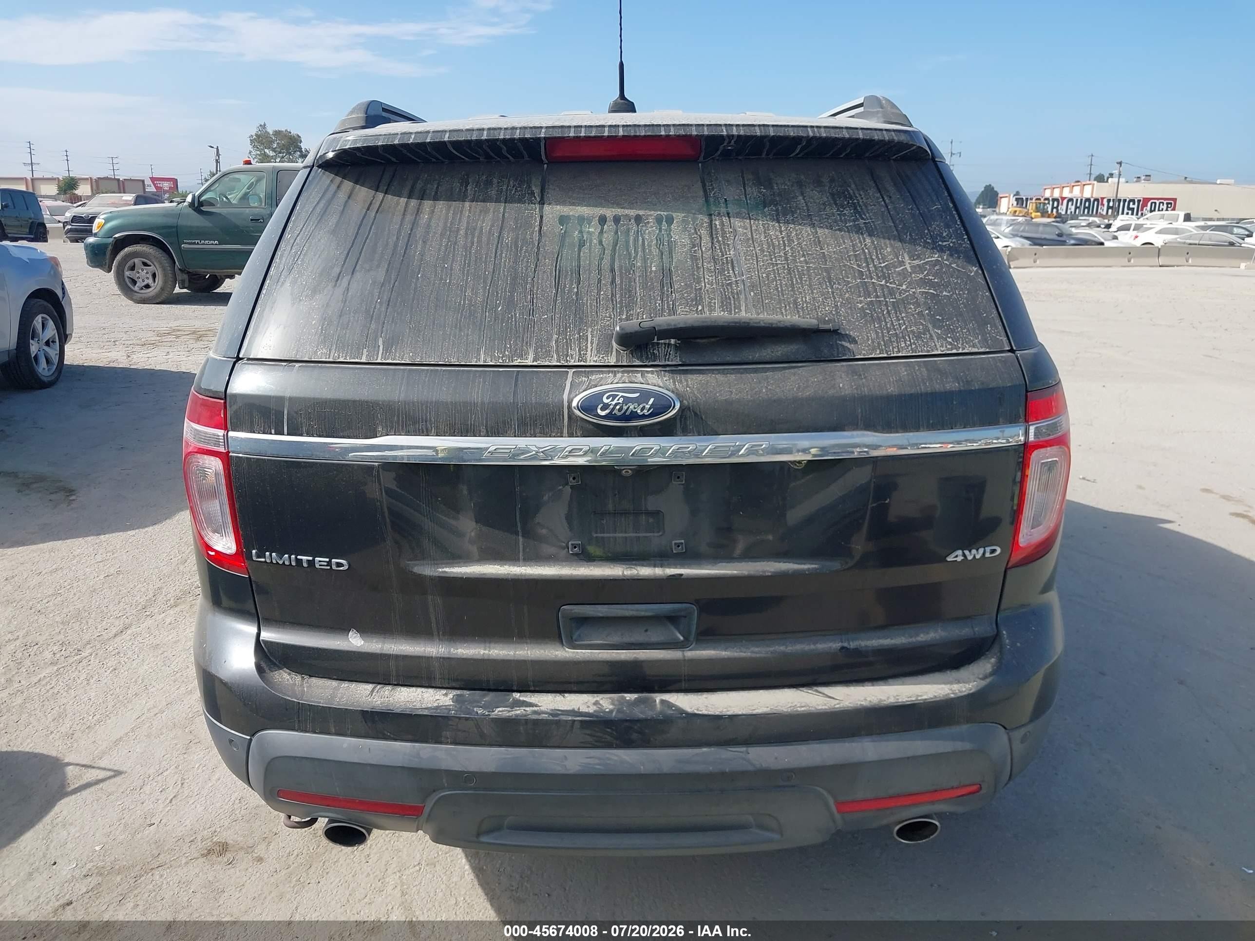 2012 Ford Explorer Limited Black vin: 1FMHK8F86CGA68318