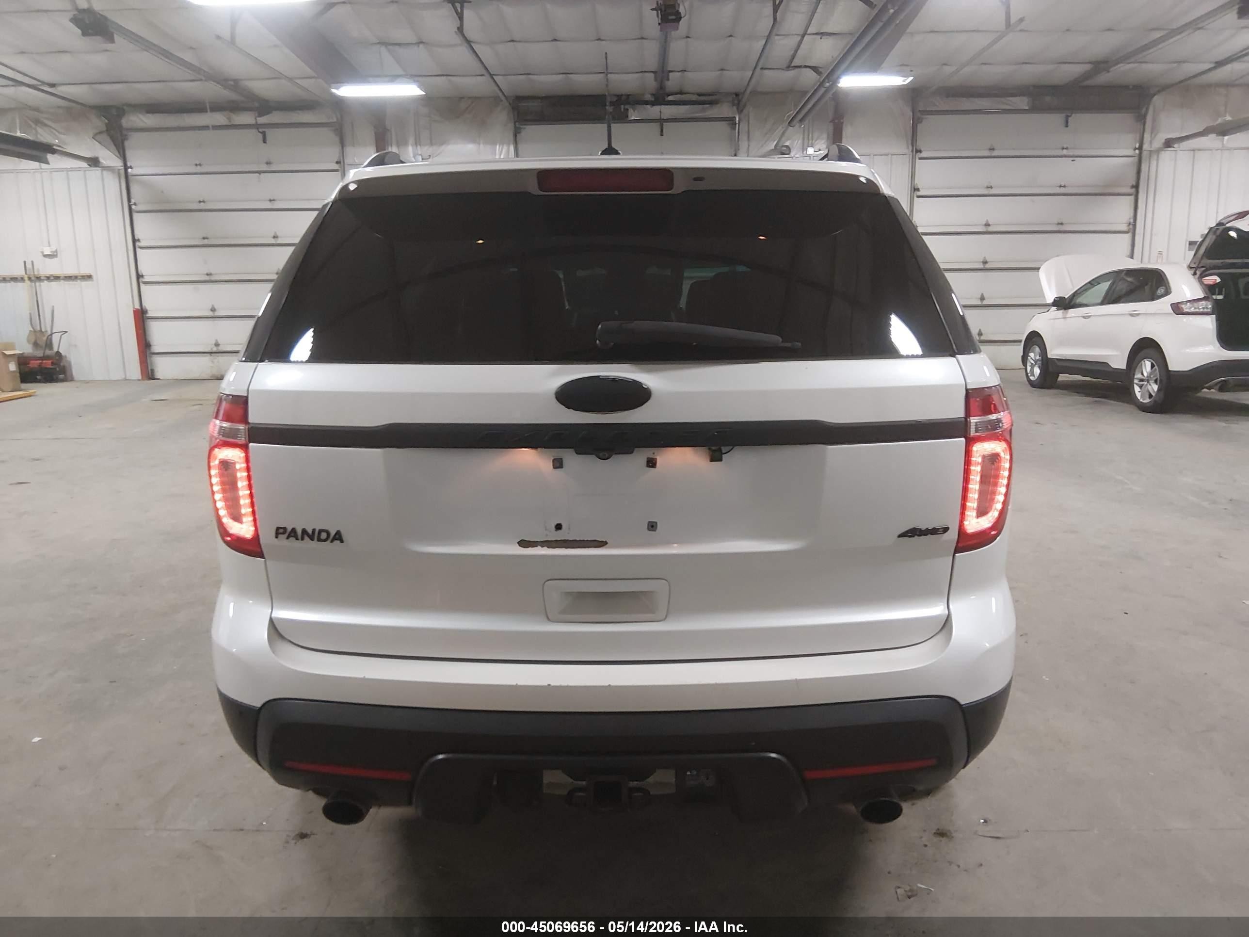 2011 Ford Explorer Limited White vin: 1FMHK8F87BGA08076