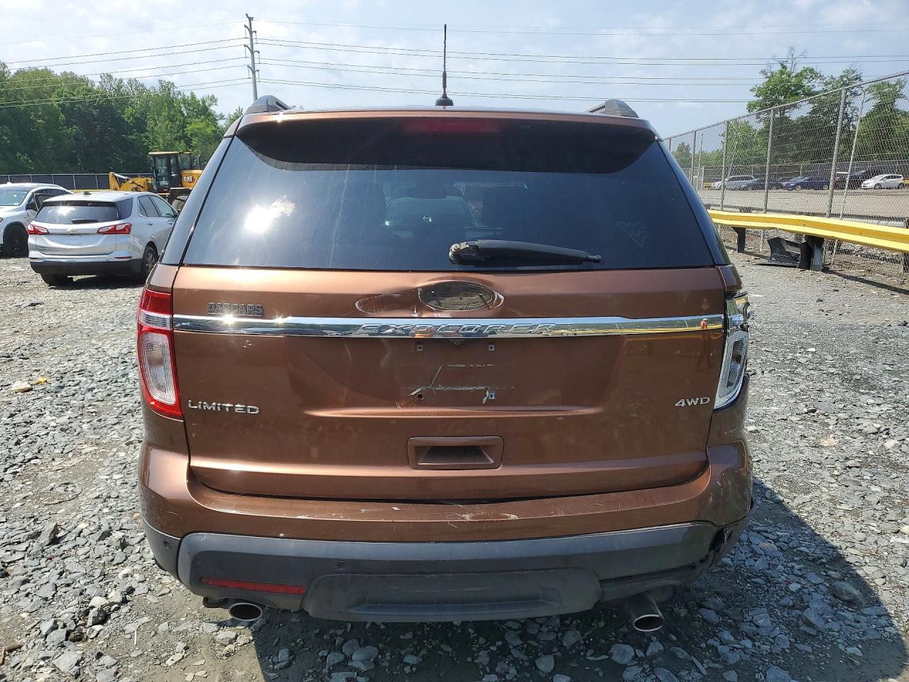 2011 Ford Explorer Limited Brown vin: 1FMHK8F87BGA09681