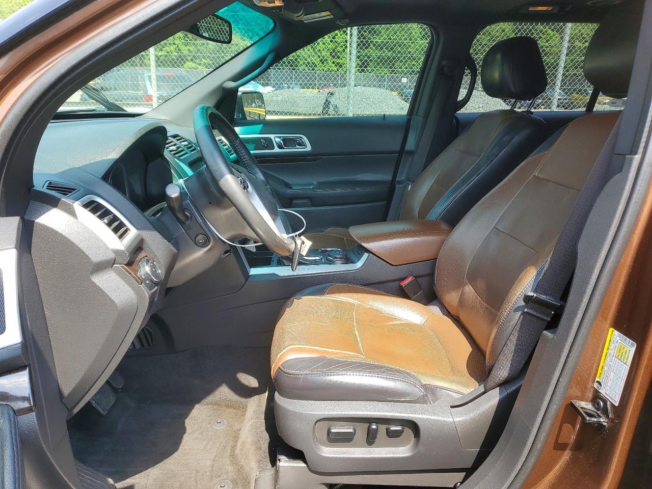 2011 Ford Explorer Limited Brown vin: 1FMHK8F87BGA09681
