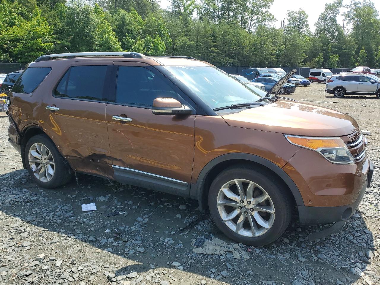 2011 Ford Explorer Limited Brown vin: 1FMHK8F87BGA09681