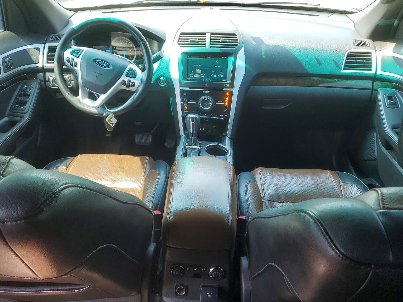 2011 Ford Explorer Limited Brown vin: 1FMHK8F87BGA09681