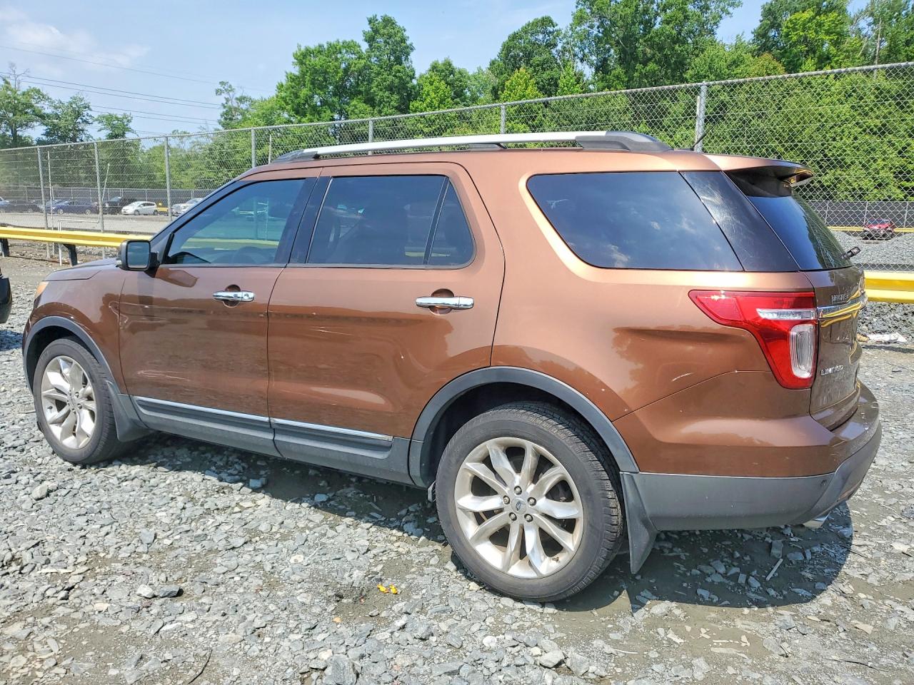 2011 Ford Explorer Limited Brown vin: 1FMHK8F87BGA09681