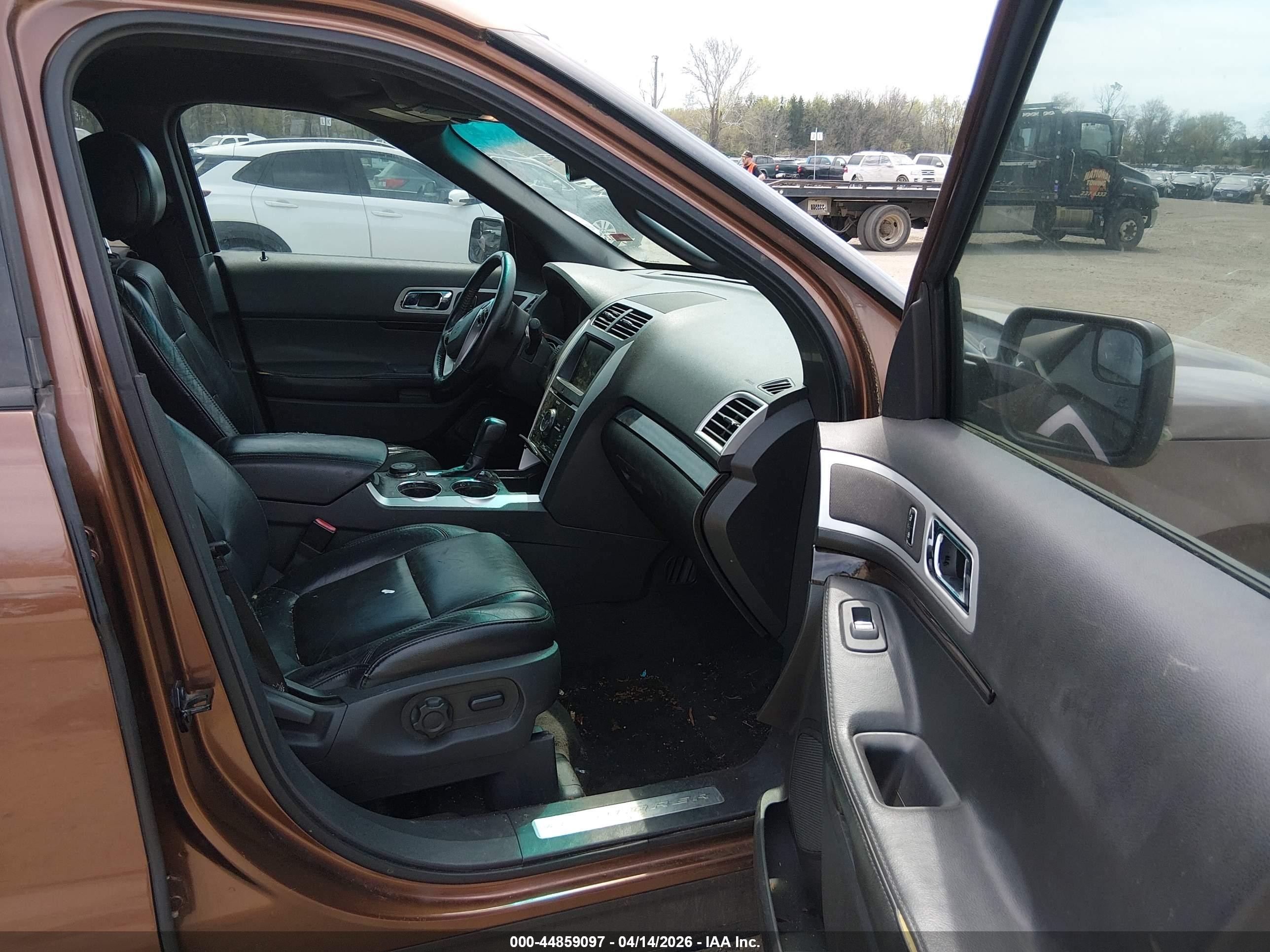 2011 Ford Explorer Limited Brown vin: 1FMHK8F87BGA19143