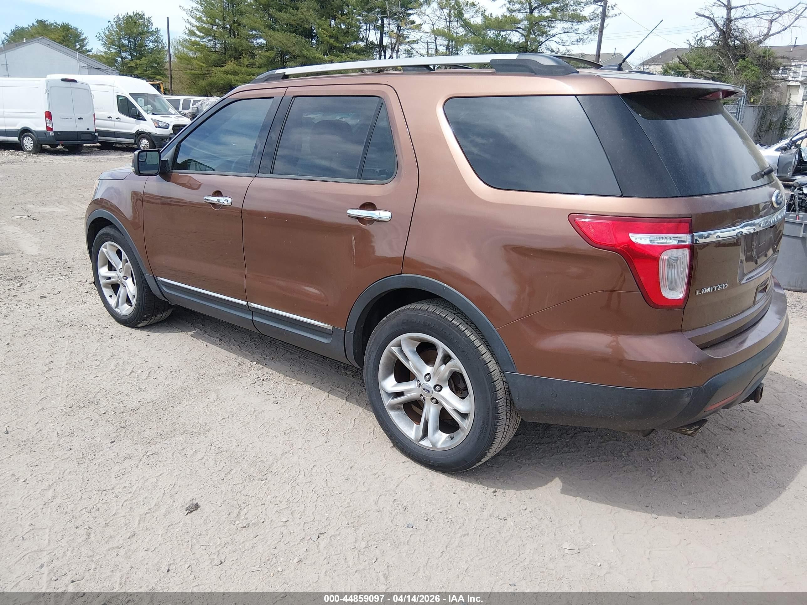 2011 Ford Explorer Limited Brown vin: 1FMHK8F87BGA19143