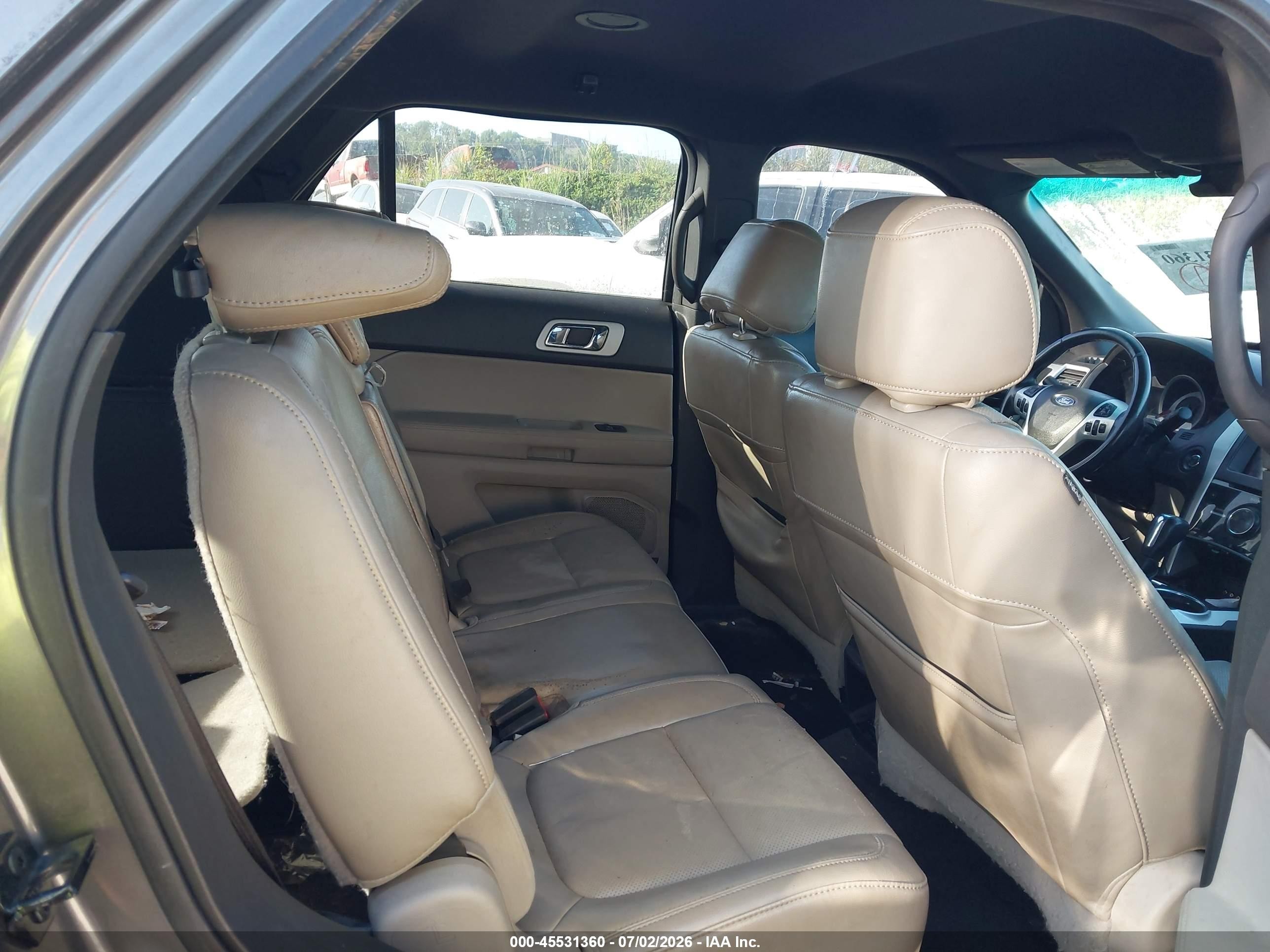 2011 Ford Explorer Limited Gray vin: 1FMHK8F87BGA24150