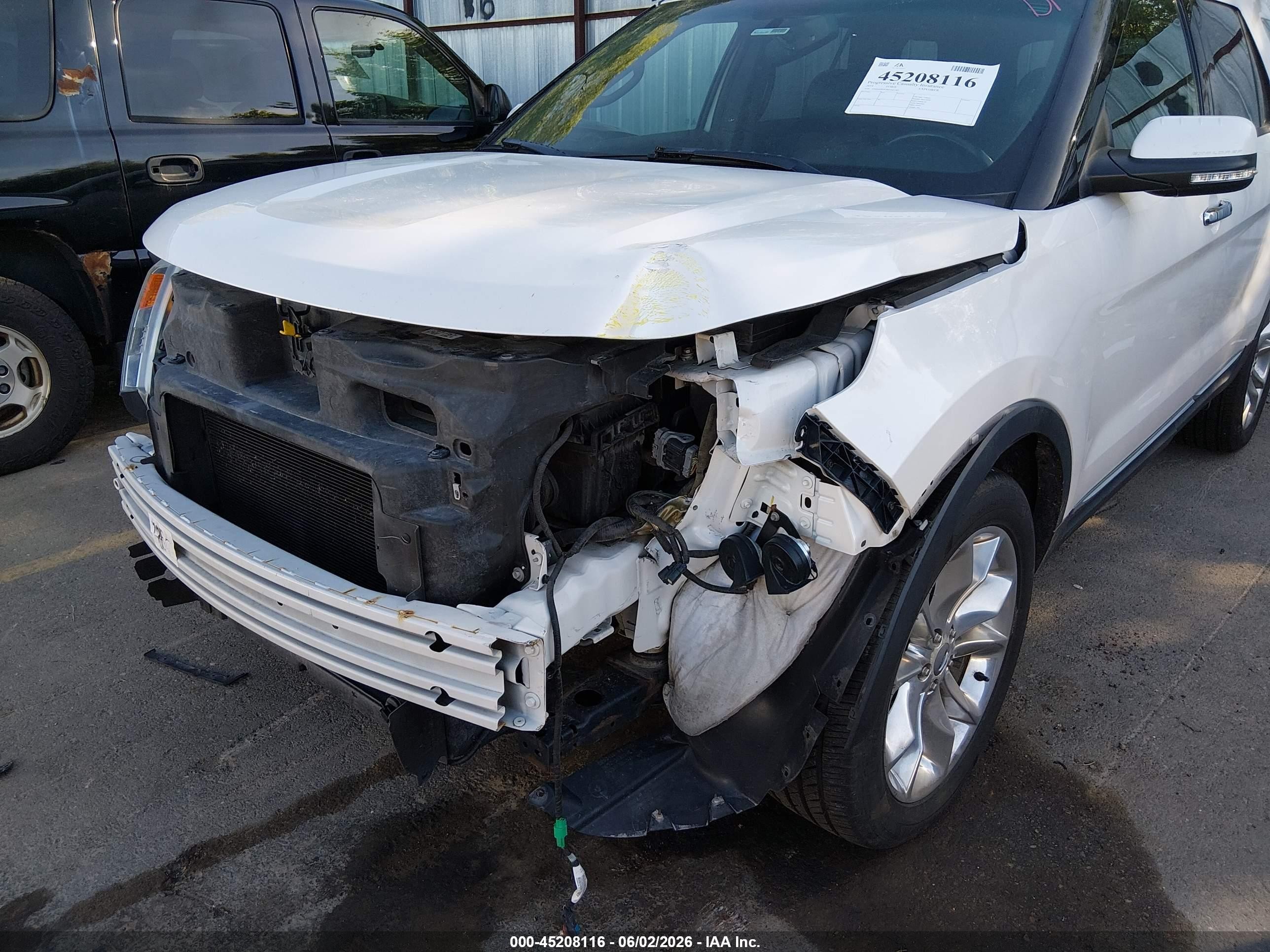 2011 Ford Explorer Limited White vin: 1FMHK8F87BGA61182
