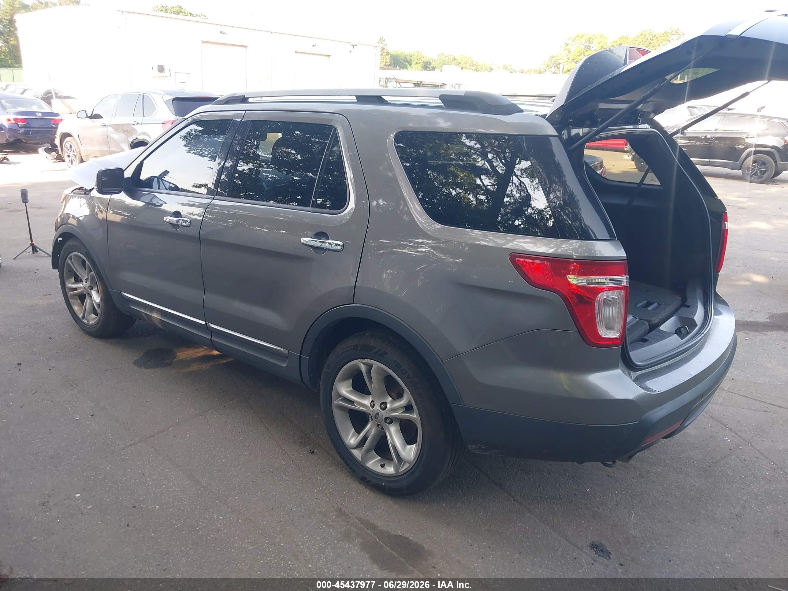 2011 Ford Explorer Limited Gray vin: 1FMHK8F87BGA65930